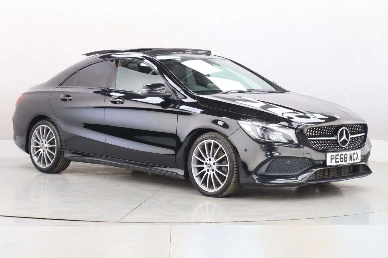 A 2018 MERCEDES-BENZ CLA CLASS 2.1 CLA220d AMG Line Coupe 4dr Diesel 7G-DCT Euro 6 (s/s) (177 ps) A 2018 MERCEDES-BENZ CLA CLASS 2.1 CLA220d AMG Line Coupe 4dr Diesel 7G-DCT Euro 6 (s/s) (177 ps)