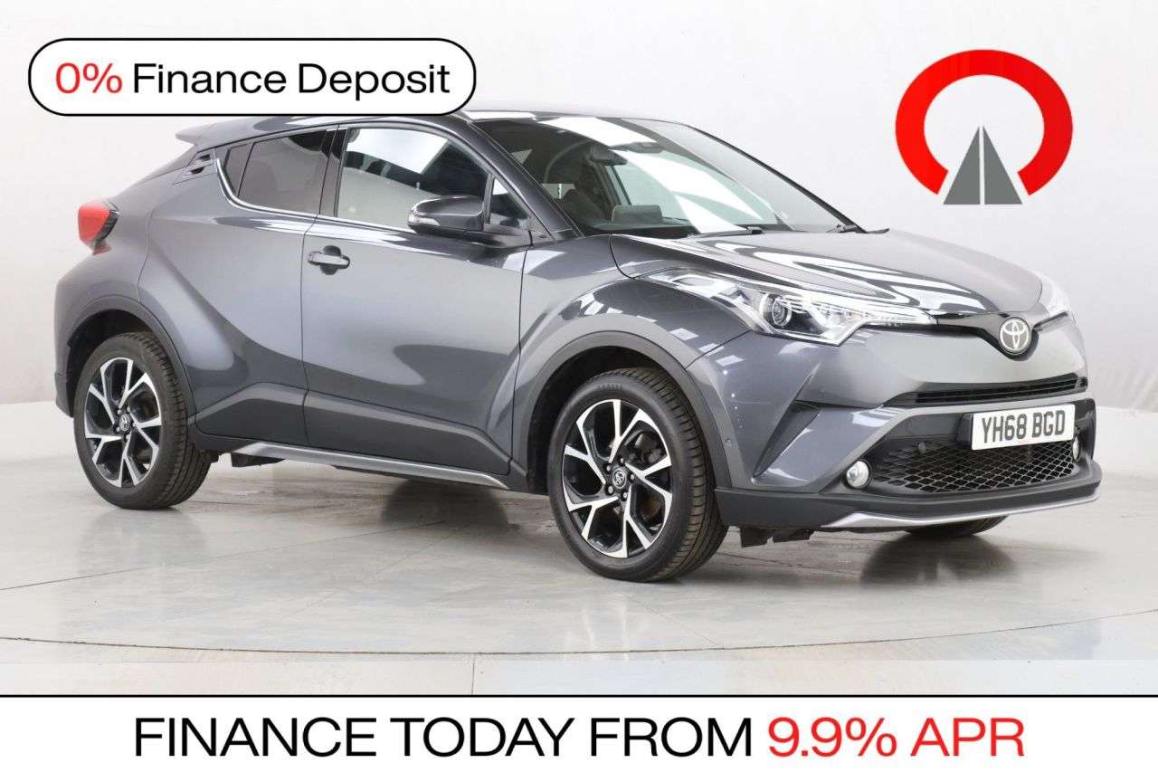 A 2019 TOYOTA C-HR 1.2 VVT-i Design SUV 5dr Petrol Manual Euro 6 (s/s) (116 ps) A 2019 TOYOTA C-HR 1.2 VVT-i Design SUV 5dr Petrol Manual Euro 6 (s/s) (116 ps)