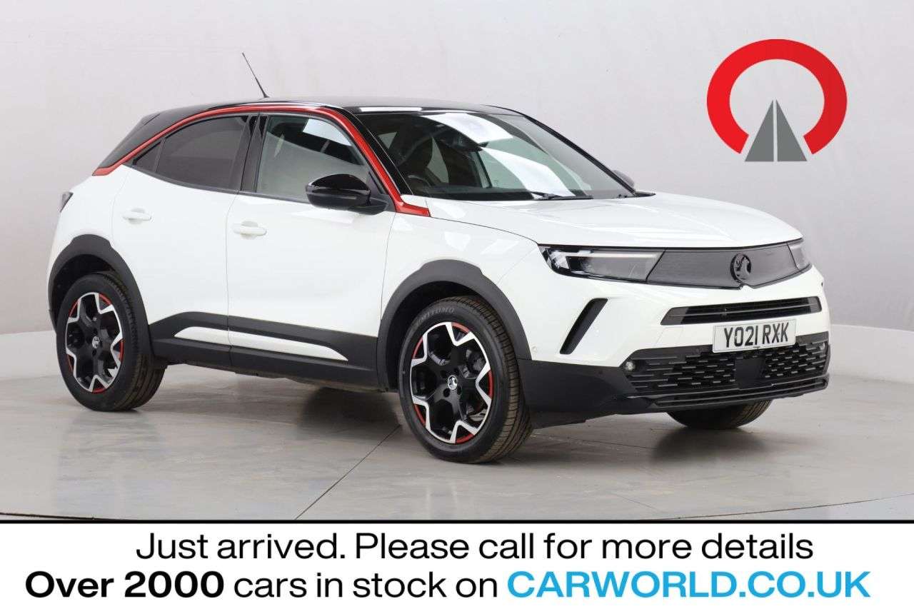 A 2021 VAUXHALL MOKKA 1.2 Turbo SRi Nav Premium SUV 5dr Petrol Manual Euro 6 (s/s) (100 ps) A 2021 VAUXHALL MOKKA 1.2 Turbo SRi Nav Premium SUV 5dr Petrol Manual Euro 6 (s/s) (100 ps)