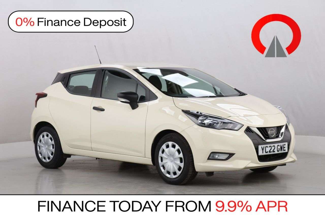 A 2022 NISSAN MICRA 1.0 IG-T Visia Hatchback 5dr Petrol Manual Euro 6 (s/s) (92 ps) A 2022 NISSAN MICRA 1.0 IG-T Visia Hatchback 5dr Petrol Manual Euro 6 (s/s) (92 ps)