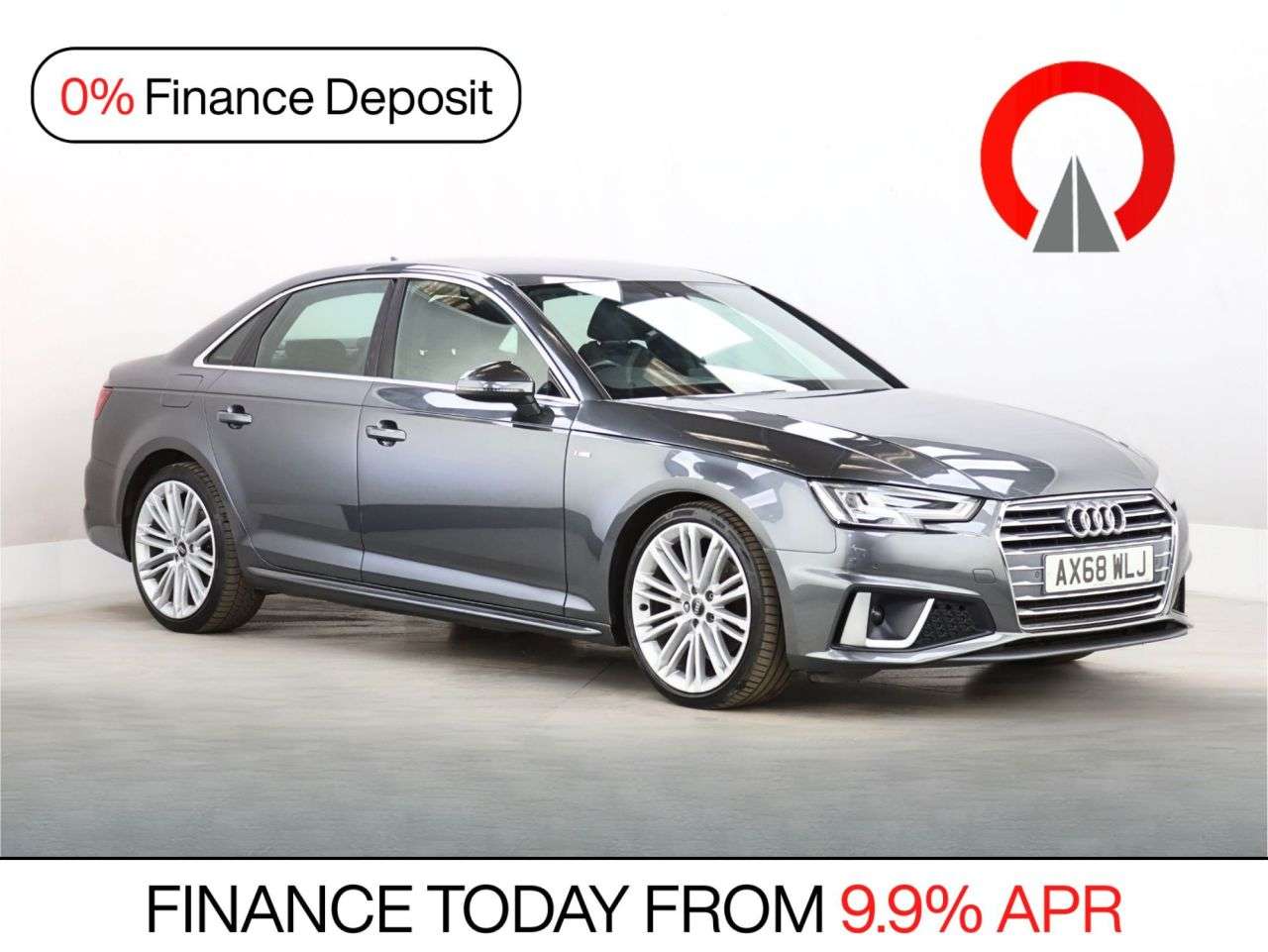 A 2019 AUDI A4 2.0 TFSI 35 S line Saloon 4dr Petrol S Tronic Euro 6 (s/s) (150 ps) A 2019 AUDI A4 2.0 TFSI 35 S line Saloon 4dr Petrol S Tronic Euro 6 (s/s) (150 ps)