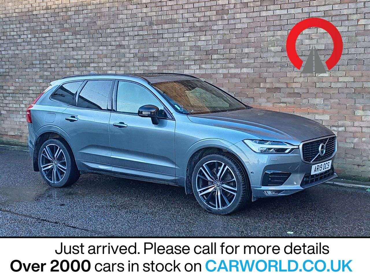 A 2019 VOLVO XC60 2.0 B5 MHEV R-Design Pro SUV 5dr Diesel Hybrid Auto AWD Euro 6 (s/s) (235 p A 2019 VOLVO XC60 2.0 B5 MHEV R-Design Pro SUV 5dr Diesel Hybrid Auto AWD Euro 6 (s/s) (235 p