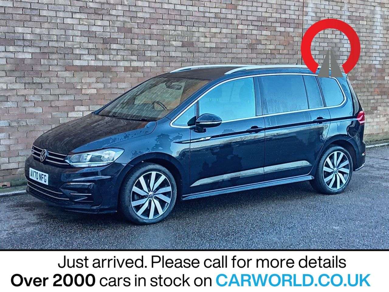 A 2020 VOLKSWAGEN TOURAN 1.5 TSI EVO R-Line MPV 5dr Petrol Manual Euro 6 (s/s) (150 ps) A 2020 VOLKSWAGEN TOURAN 1.5 TSI EVO R-Line MPV 5dr Petrol Manual Euro 6 (s/s) (150 ps)