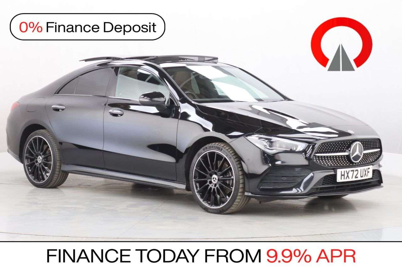 A 2022 MERCEDES-BENZ CLA CLASS 1.3 CLA250e 15.6kWh AMG Line Night Edition (Premium Plus) Coupe 4dr Petrol A 2022 MERCEDES-BENZ CLA CLASS 1.3 CLA250e 15.6kWh AMG Line Night Edition (Premium Plus) Coupe 4dr Petrol