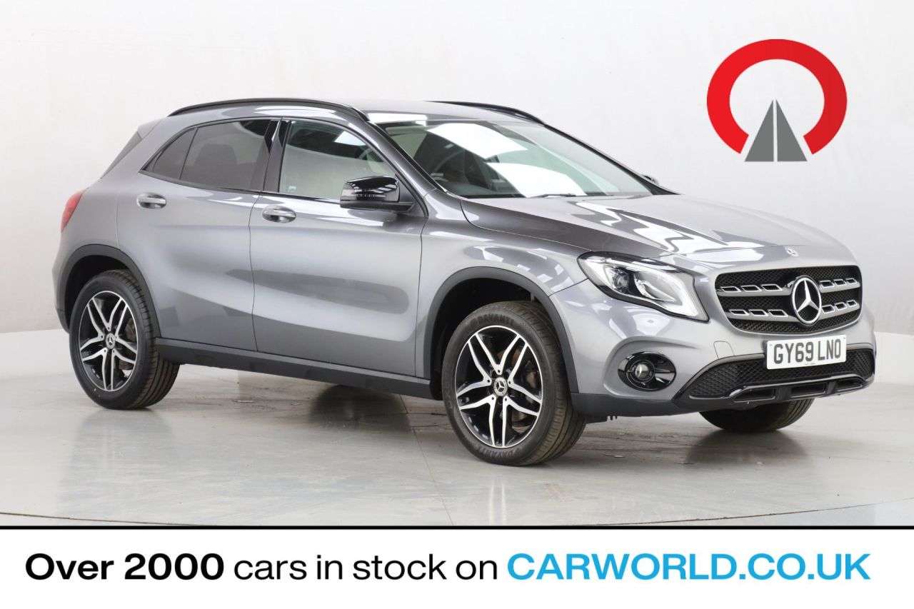 A 2019 MERCEDES-BENZ GLA CLASS 1.6 GLA180 GPF Urban Edition SUV 5dr Petrol 7G-DCT Euro 6 (s/s) (122 ps) A 2019 MERCEDES-BENZ GLA CLASS 1.6 GLA180 GPF Urban Edition SUV 5dr Petrol 7G-DCT Euro 6 (s/s) (122 ps)