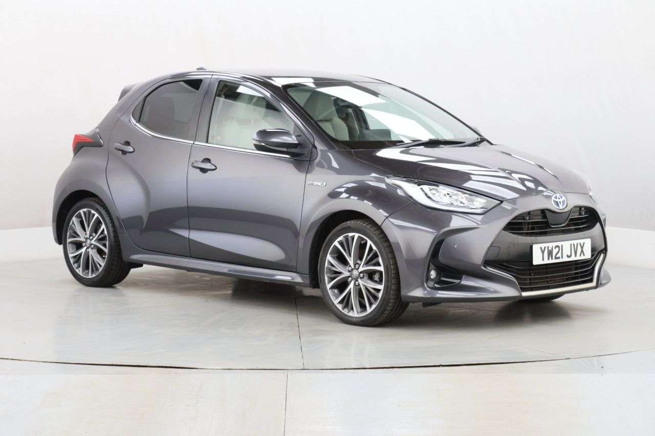 A 2021 TOYOTA YARIS 1.5 VVT-h Excel Hatchback 5dr Petrol Hybrid E-CVT Euro 6 (s/s) (116 ps) A 2021 TOYOTA YARIS 1.5 VVT-h Excel Hatchback 5dr Petrol Hybrid E-CVT Euro 6 (s/s) (116 ps)