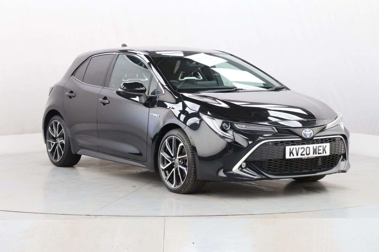 A 2020 TOYOTA COROLLA 2.0 VVT-h Excel Hatchback 5dr Petrol Hybrid CVT Euro 6 (s/s) (184 ps) A 2020 TOYOTA COROLLA 2.0 VVT-h Excel Hatchback 5dr Petrol Hybrid CVT Euro 6 (s/s) (184 ps)