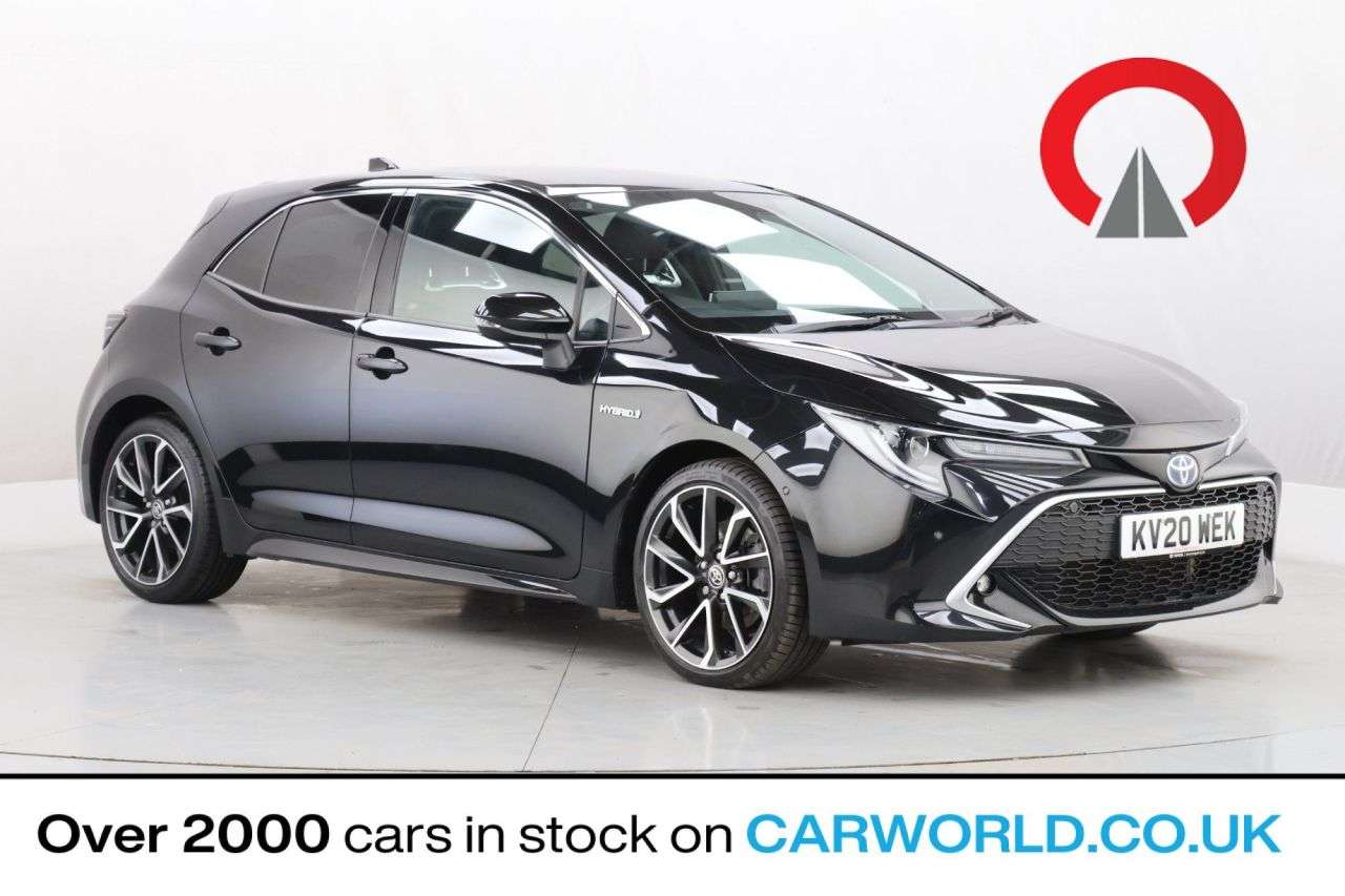 A 2020 TOYOTA COROLLA 2.0 VVT-h Excel Hatchback 5dr Petrol Hybrid CVT Euro 6 (s/s) (184 ps) A 2020 TOYOTA COROLLA 2.0 VVT-h Excel Hatchback 5dr Petrol Hybrid CVT Euro 6 (s/s) (184 ps)