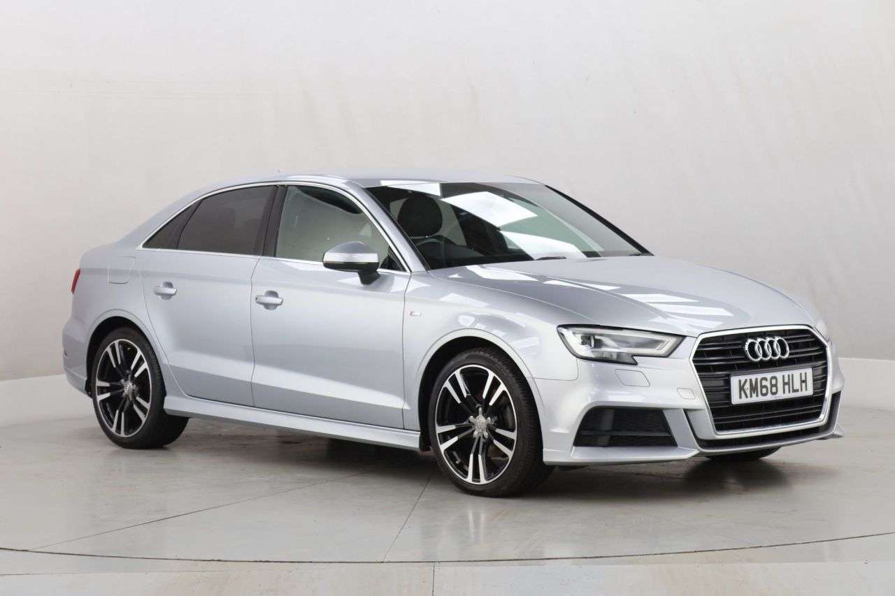 A 2018 AUDI A3 1.5 TFSI CoD 35 S line Saloon 4dr Petrol Manual Euro 6 (s/s) (150 ps) A 2018 AUDI A3 1.5 TFSI CoD 35 S line Saloon 4dr Petrol Manual Euro 6 (s/s) (150 ps)