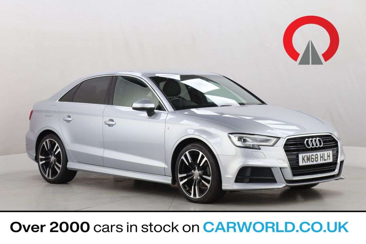 A 2018 AUDI A3 1.5 TFSI CoD 35 S line Saloon 4dr Petrol Manual Euro 6 (s/s) (150 ps) A 2018 AUDI A3 1.5 TFSI CoD 35 S line Saloon 4dr Petrol Manual Euro 6 (s/s) (150 ps)
