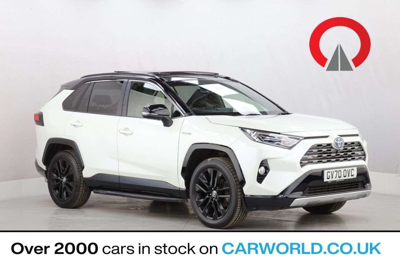 A 2021 TOYOTA RAV4 2.5 VVT-h GPF Dynamic SUV 5dr Petrol Hybrid CVT Euro 6 (s/s) (218 ps) A 2021 TOYOTA RAV4 2.5 VVT-h GPF Dynamic SUV 5dr Petrol Hybrid CVT Euro 6 (s/s) (218 ps)