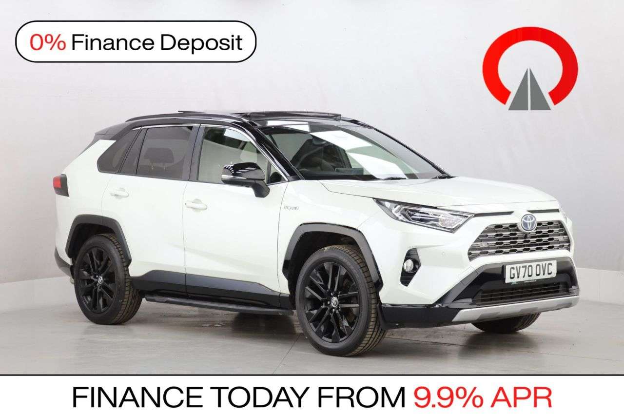A 2021 TOYOTA RAV4 2.5 VVT-h GPF Dynamic SUV 5dr Petrol Hybrid CVT Euro 6 (s/s) (218 ps) A 2021 TOYOTA RAV4 2.5 VVT-h GPF Dynamic SUV 5dr Petrol Hybrid CVT Euro 6 (s/s) (218 ps)