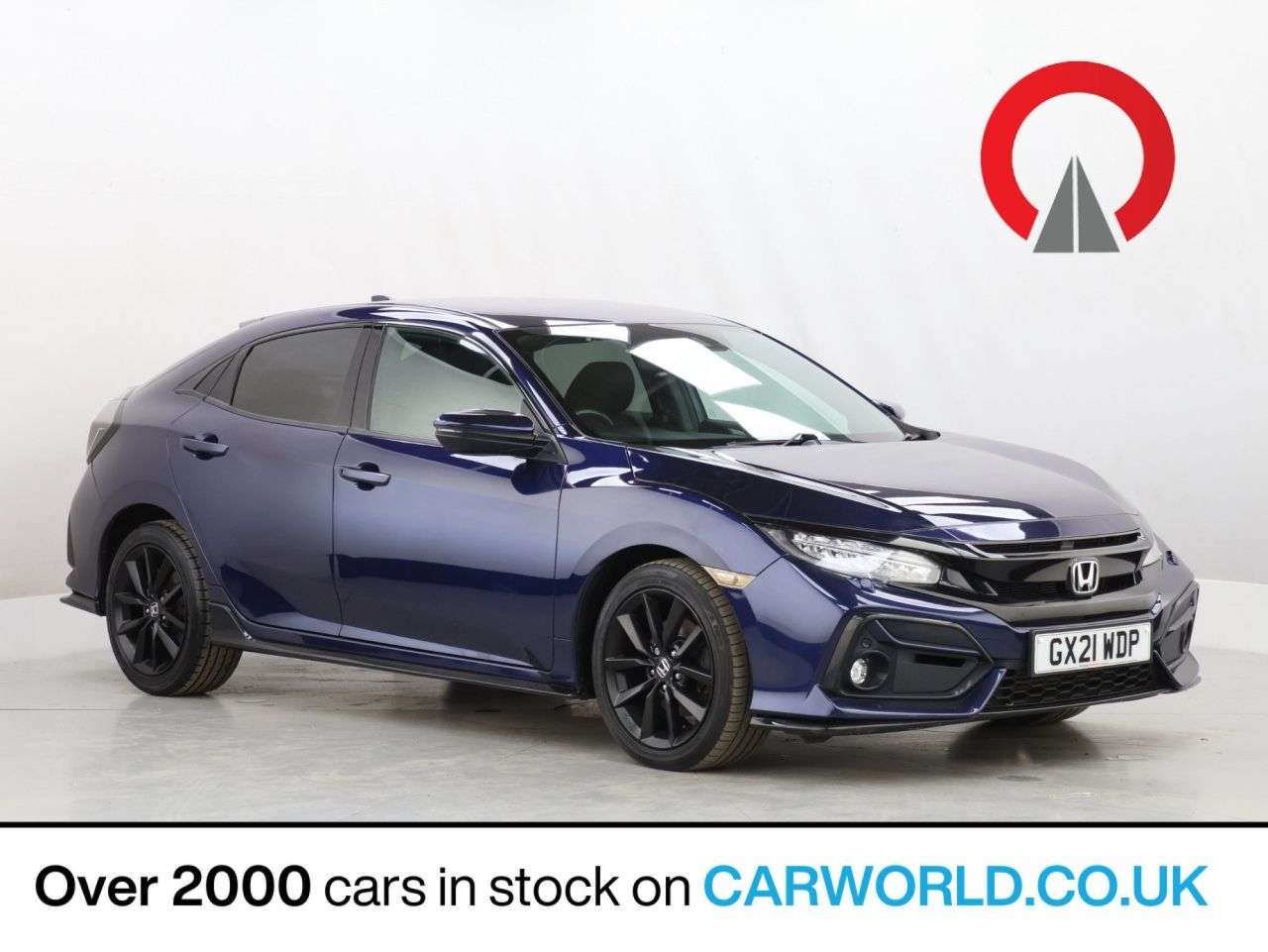 A 2021 HONDA CIVIC 1.5 VTEC Turbo Sport Hatchback 5dr Petrol Manual Euro 6 (s/s) (182 ps) A 2021 HONDA CIVIC 1.5 VTEC Turbo Sport Hatchback 5dr Petrol Manual Euro 6 (s/s) (182 ps)