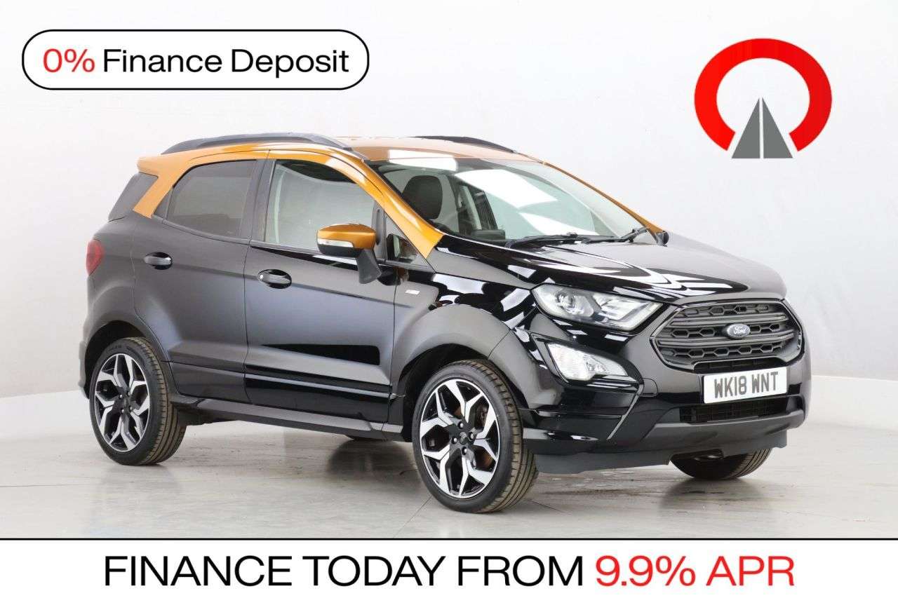 A 2018 FORD ECOSPORT 1.5 TDCi ST-Line SUV 5dr Diesel Manual Euro 6 (s/s) (100 ps) A 2018 FORD ECOSPORT 1.5 TDCi ST-Line SUV 5dr Diesel Manual Euro 6 (s/s) (100 ps)