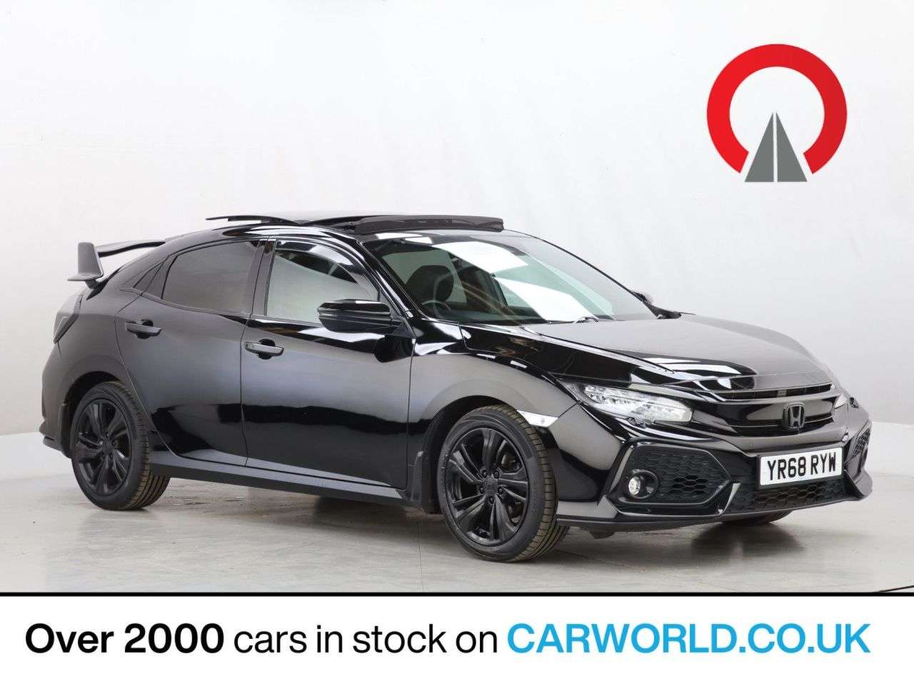 A 2018 HONDA CIVIC 1.0 VTEC Turbo EX Hatchback 5dr Petrol CVT Euro 6 (s/s) (126 ps) A 2018 HONDA CIVIC 1.0 VTEC Turbo EX Hatchback 5dr Petrol CVT Euro 6 (s/s) (126 ps)