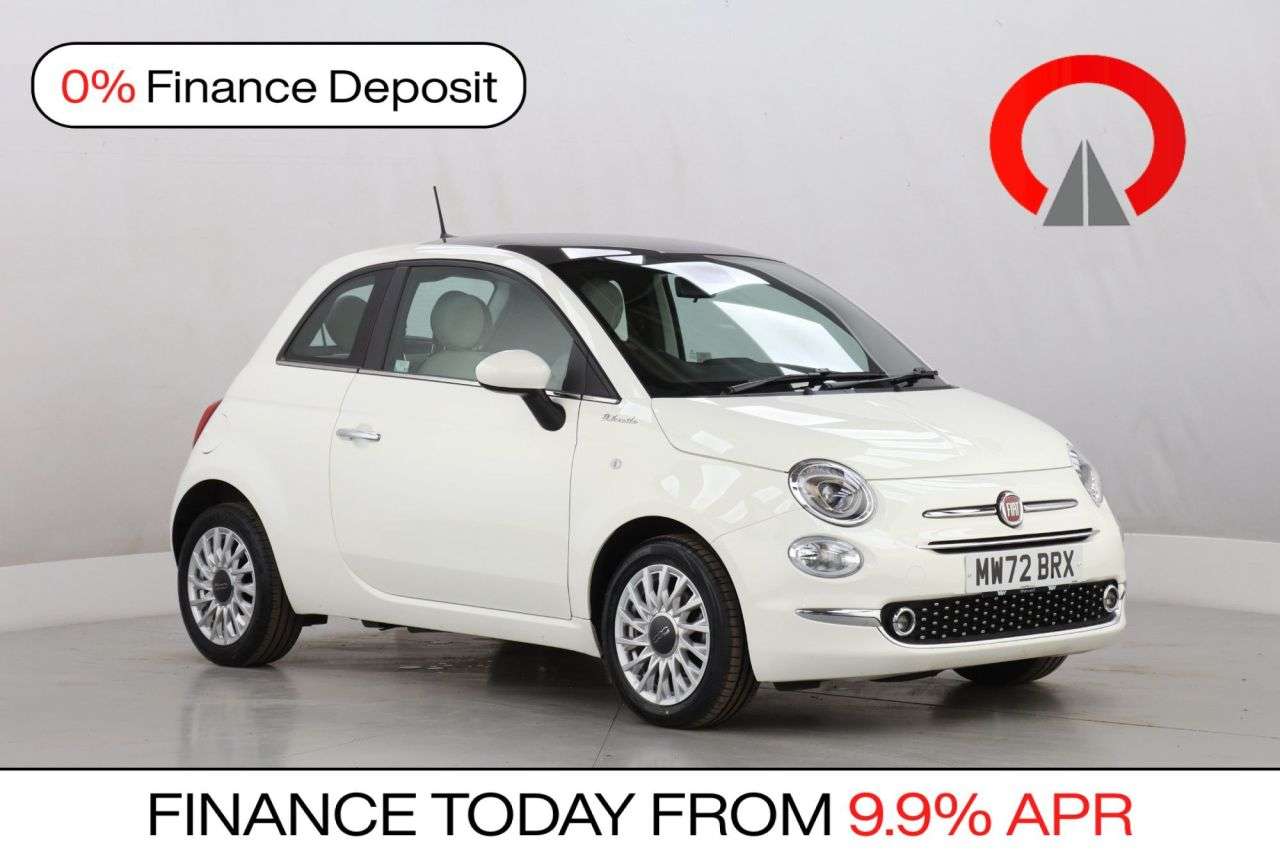 A 2022 FIAT 500 1.0 MHEV Dolcevita Hatchback 3dr Petrol Manual Euro 6 (s/s) (70 bhp) A 2022 FIAT 500 1.0 MHEV Dolcevita Hatchback 3dr Petrol Manual Euro 6 (s/s) (70 bhp)