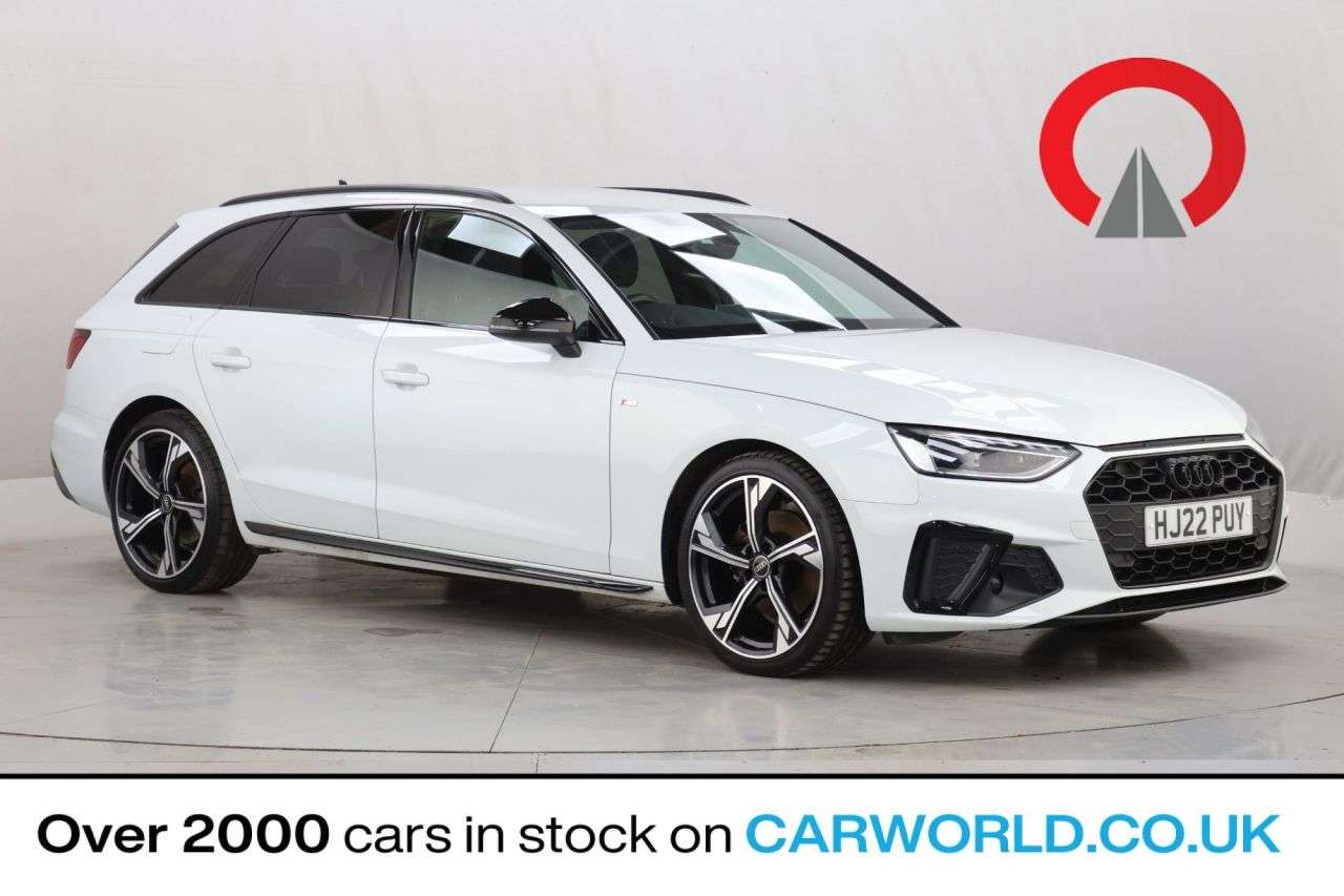 A 2022 AUDI A4 AVANT 2.0 TFSI 35 Black Edition Estate 5dr Petrol Manual Euro 6 (s/s) (150 ps) A 2022 AUDI A4 AVANT 2.0 TFSI 35 Black Edition Estate 5dr Petrol Manual Euro 6 (s/s) (150 ps)