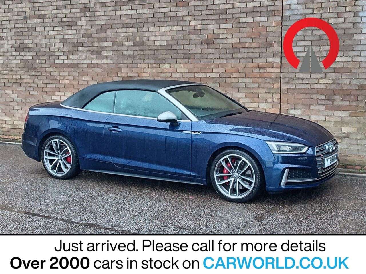 A 2018 AUDI S5 3.0 TFSI V6 Cabriolet 2dr Petrol Tiptronic quattro Euro 6 (s/s) (354 ps) A 2018 AUDI S5 3.0 TFSI V6 Cabriolet 2dr Petrol Tiptronic quattro Euro 6 (s/s) (354 ps)