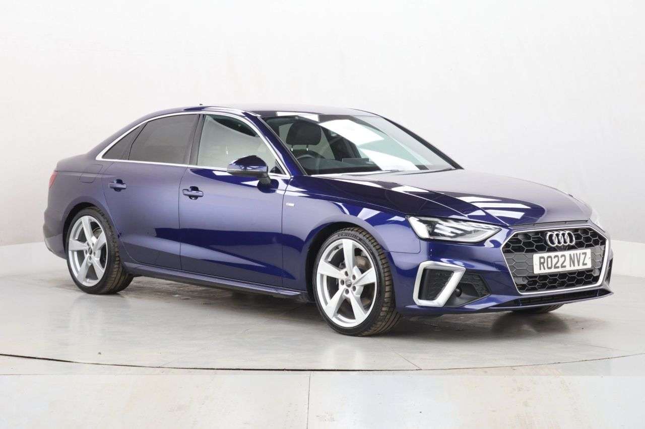A 2022 AUDI A4 2.0 TFSI 35 S line Saloon 4dr Petrol S Tronic Euro 6 (s/s) (150 ps) A 2022 AUDI A4 2.0 TFSI 35 S line Saloon 4dr Petrol S Tronic Euro 6 (s/s) (150 ps)