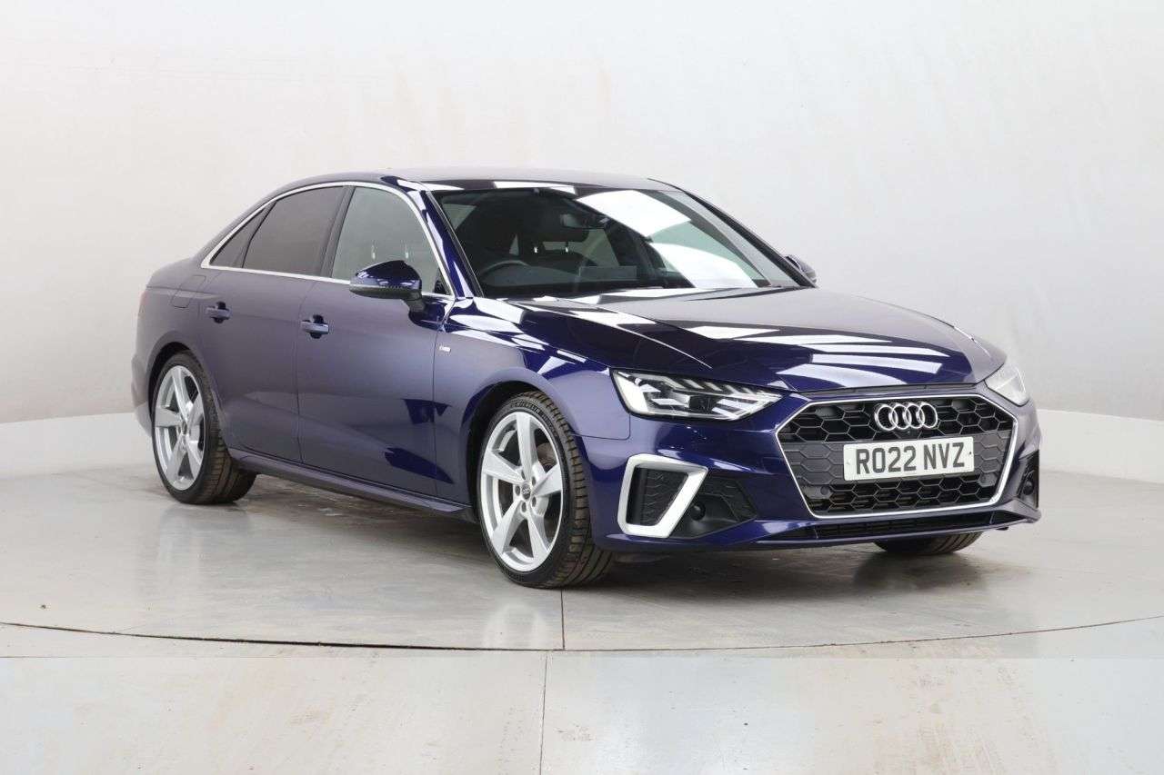 A 2022 AUDI A4 2.0 TFSI 35 S line Saloon 4dr Petrol S Tronic Euro 6 (s/s) (150 ps) A 2022 AUDI A4 2.0 TFSI 35 S line Saloon 4dr Petrol S Tronic Euro 6 (s/s) (150 ps)