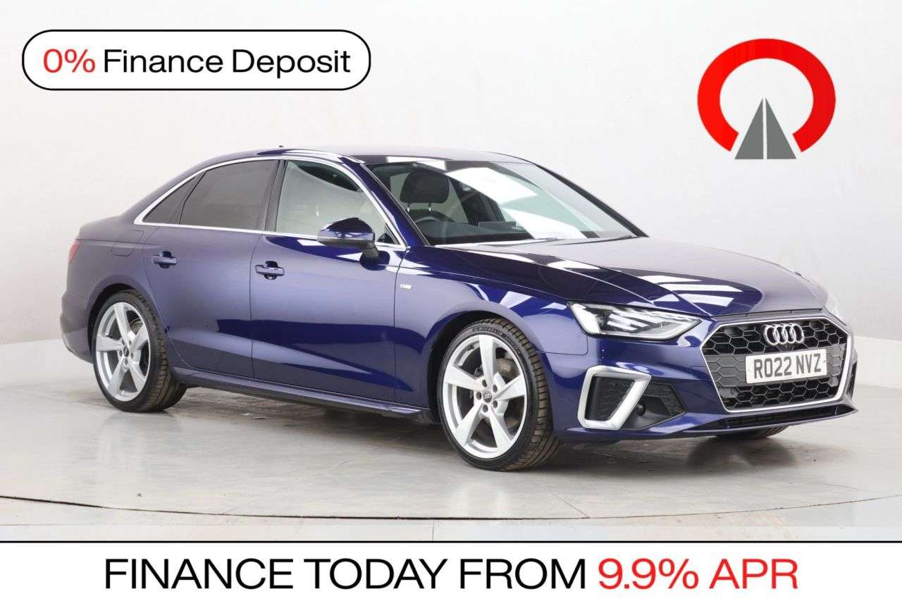 A 2022 AUDI A4 2.0 TFSI 35 S line Saloon 4dr Petrol S Tronic Euro 6 (s/s) (150 ps) A 2022 AUDI A4 2.0 TFSI 35 S line Saloon 4dr Petrol S Tronic Euro 6 (s/s) (150 ps)