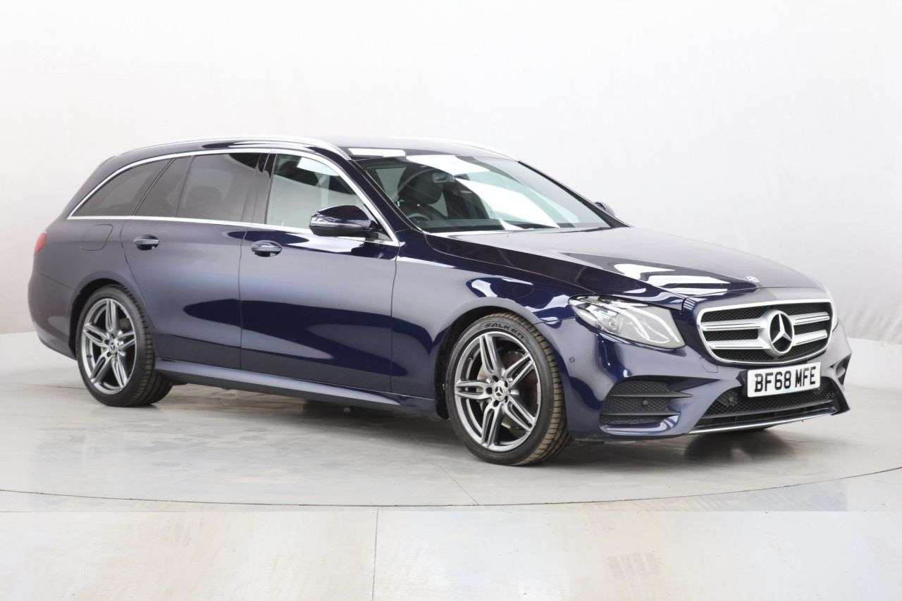 A 2018 MERCEDES-BENZ E CLASS 2.0 E220d AMG Line Estate 5dr Diesel G-Tronic+ Euro 6 (s/s) (194 ps) A 2018 MERCEDES-BENZ E CLASS 2.0 E220d AMG Line Estate 5dr Diesel G-Tronic+ Euro 6 (s/s) (194 ps)