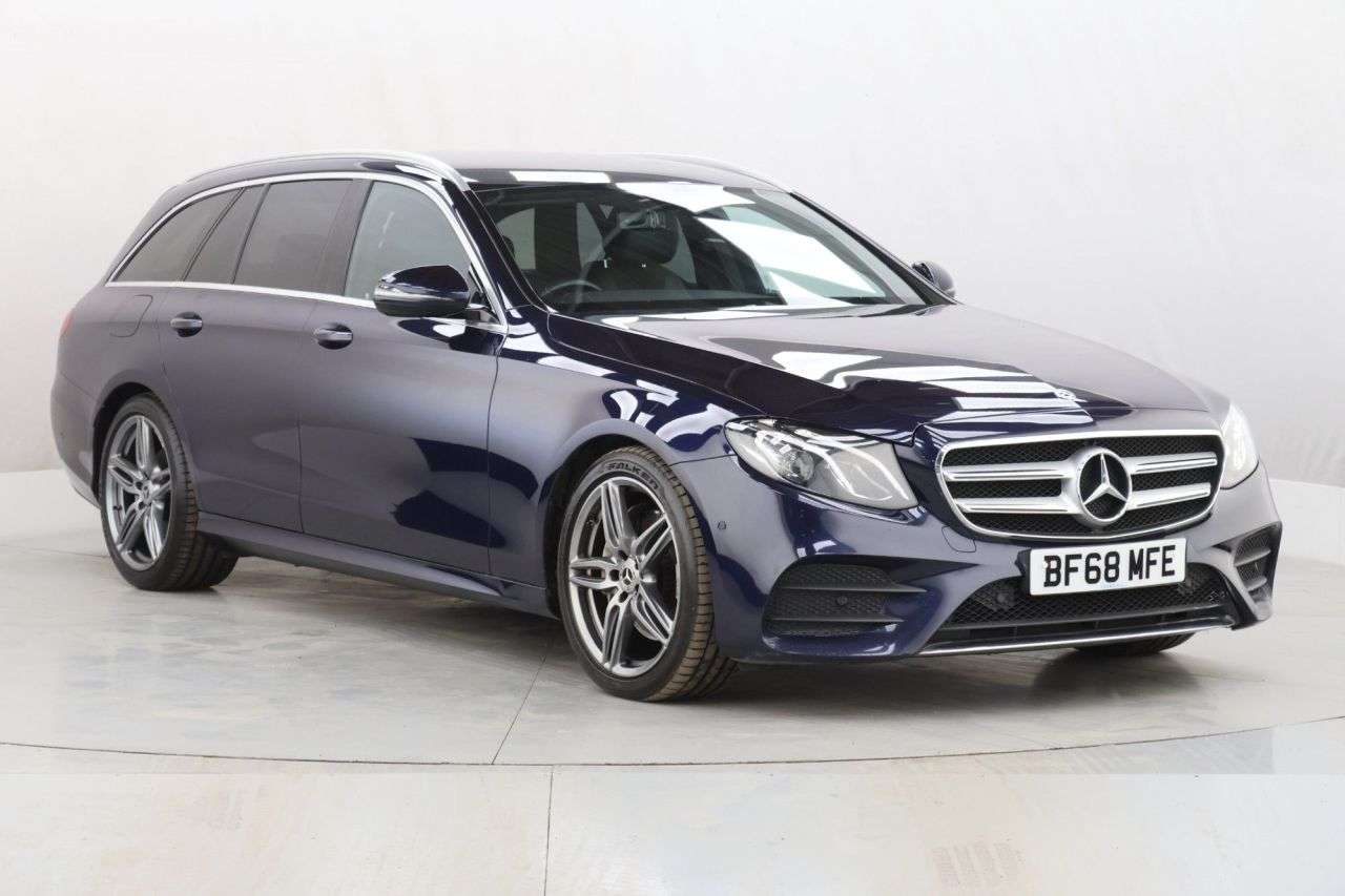 A 2018 MERCEDES-BENZ E CLASS 2.0 E220d AMG Line Estate 5dr Diesel G-Tronic+ Euro 6 (s/s) (194 ps) A 2018 MERCEDES-BENZ E CLASS 2.0 E220d AMG Line Estate 5dr Diesel G-Tronic+ Euro 6 (s/s) (194 ps)