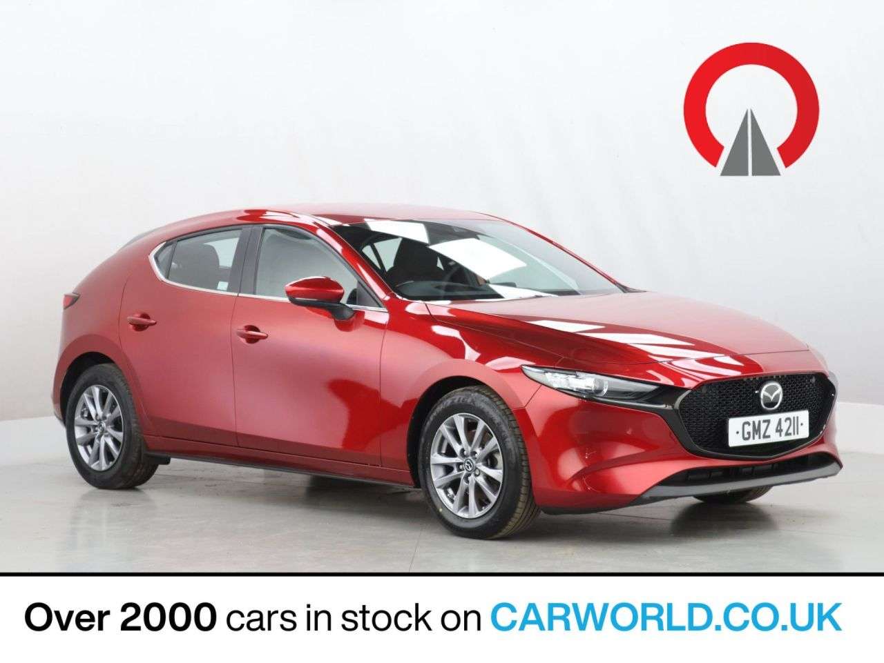 A 2022 MAZDA MAZDA3 2.0 e-SKYACTIV-G MHEV SE-L Lux Hatchback 5dr Petrol Manual Euro 6 (s/s) (12 A 2022 MAZDA MAZDA3 2.0 e-SKYACTIV-G MHEV SE-L Lux Hatchback 5dr Petrol Manual Euro 6 (s/s) (12