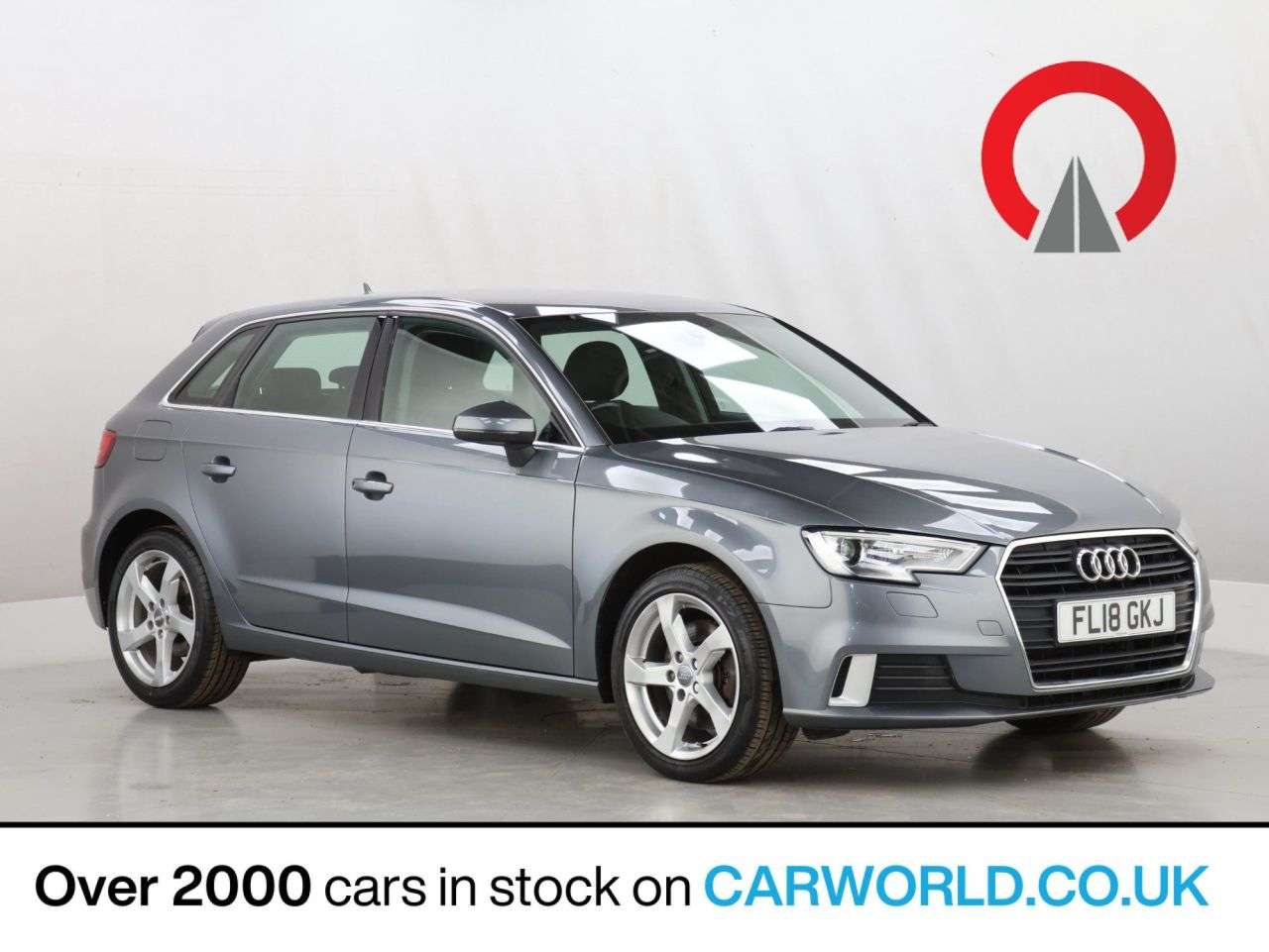 A 2018 AUDI A3 2.0 TFSI Sport Sportback 5dr Petrol Manual Euro 6 (s/s) (190 ps) A 2018 AUDI A3 2.0 TFSI Sport Sportback 5dr Petrol Manual Euro 6 (s/s) (190 ps)