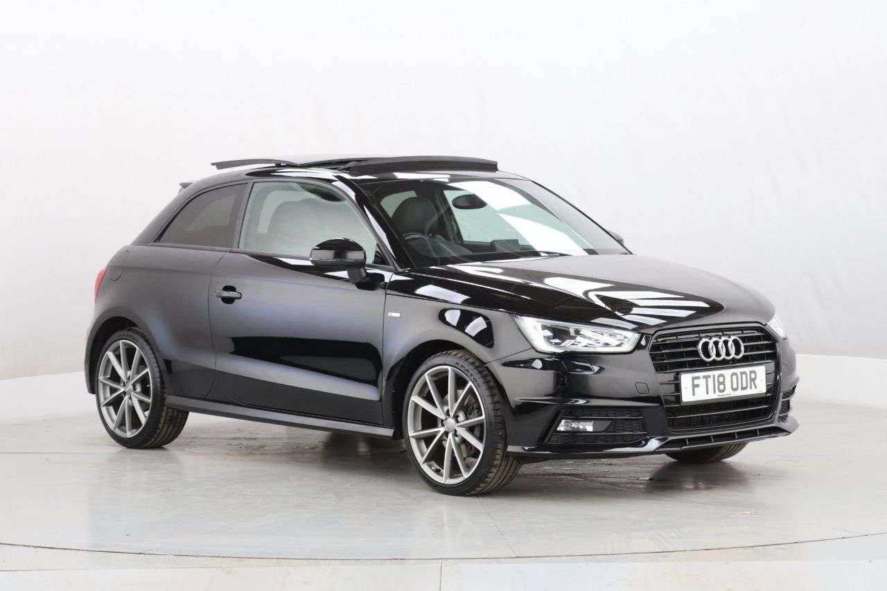 A 2018 AUDI A1 1.4 TFSI Black Edition Hatchback 3dr Petrol Manual Euro 6 (s/s) (Nav) (125 A 2018 AUDI A1 1.4 TFSI Black Edition Hatchback 3dr Petrol Manual Euro 6 (s/s) (Nav) (125