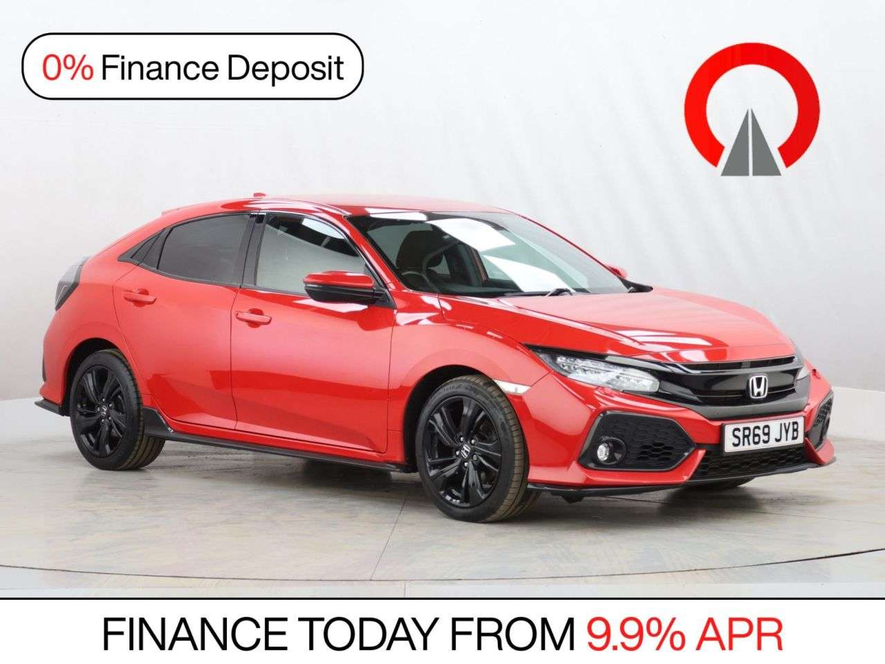 A 2019 HONDA CIVIC 1.5 VTEC Turbo Sport Hatchback 5dr Petrol CVT Euro 6 (s/s) (182 ps) A 2019 HONDA CIVIC 1.5 VTEC Turbo Sport Hatchback 5dr Petrol CVT Euro 6 (s/s) (182 ps)