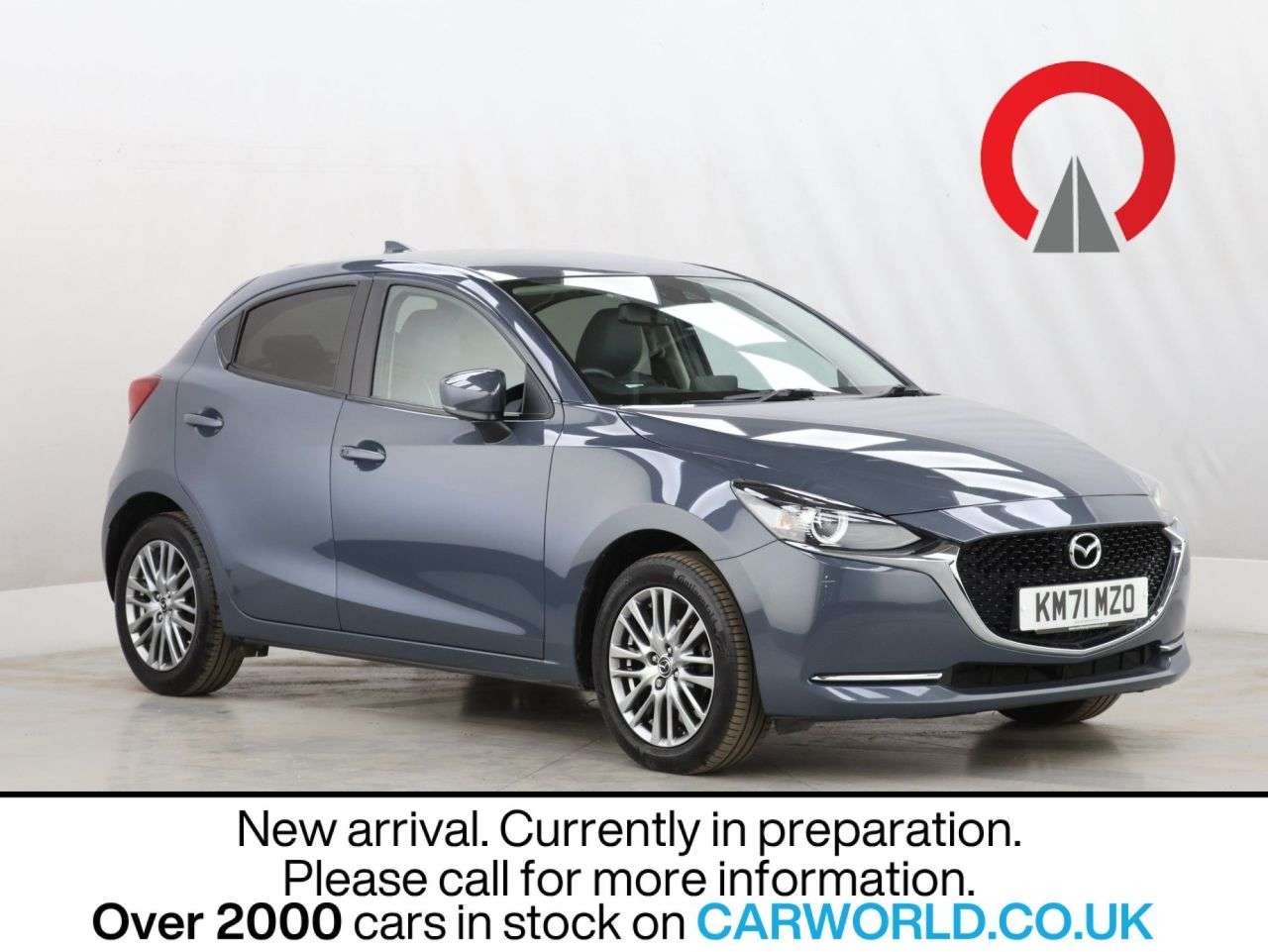 A 2021 MAZDA MAZDA2 1.5 e-SKYACTIV G MHEV MHEV GT Sport Hatchback 5dr Petrol Manual Euro 6 (s/s A 2021 MAZDA MAZDA2 1.5 e-SKYACTIV G MHEV MHEV GT Sport Hatchback 5dr Petrol Manual Euro 6 (s/s