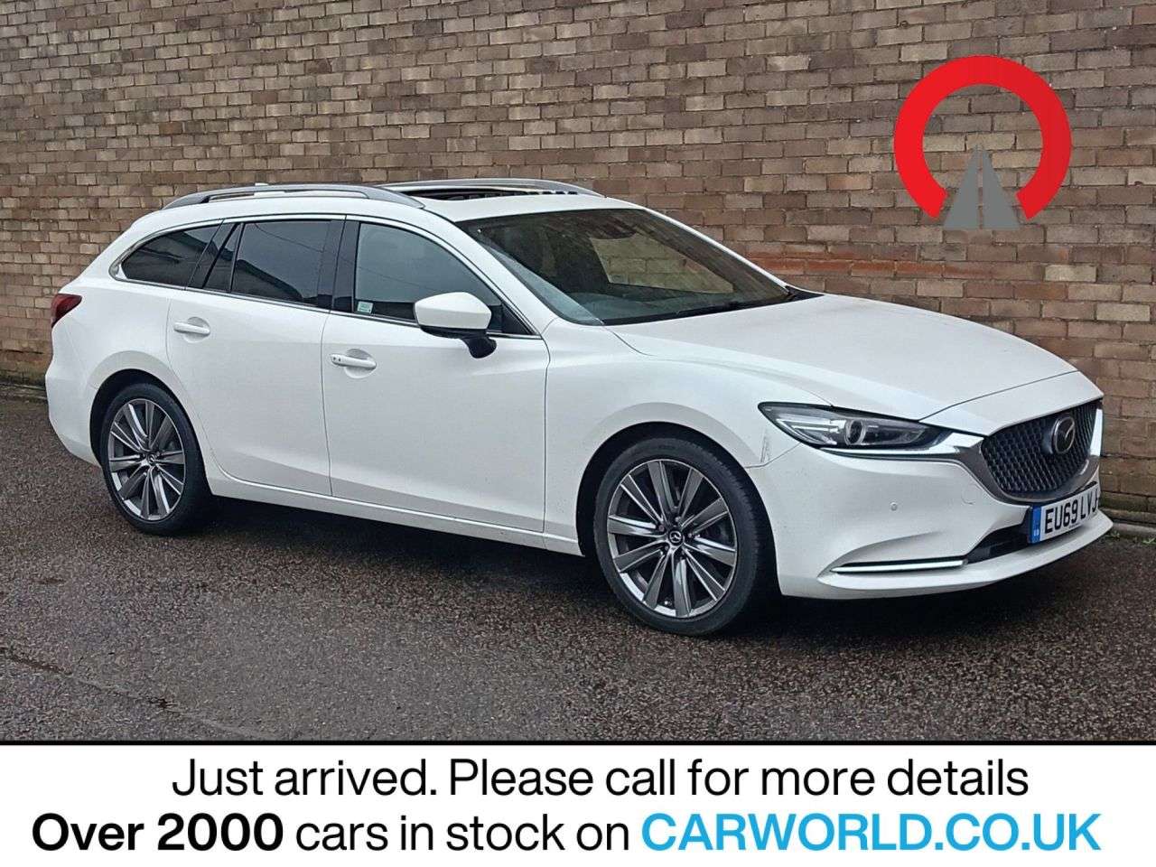 A 2019 MAZDA MAZDA6 2.2 SKYACTIV-D GT Sport Nav+ Tourer 5dr Diesel Manual Euro 6 (s/s) (184 ps) A 2019 MAZDA MAZDA6 2.2 SKYACTIV-D GT Sport Nav+ Tourer 5dr Diesel Manual Euro 6 (s/s) (184 ps)