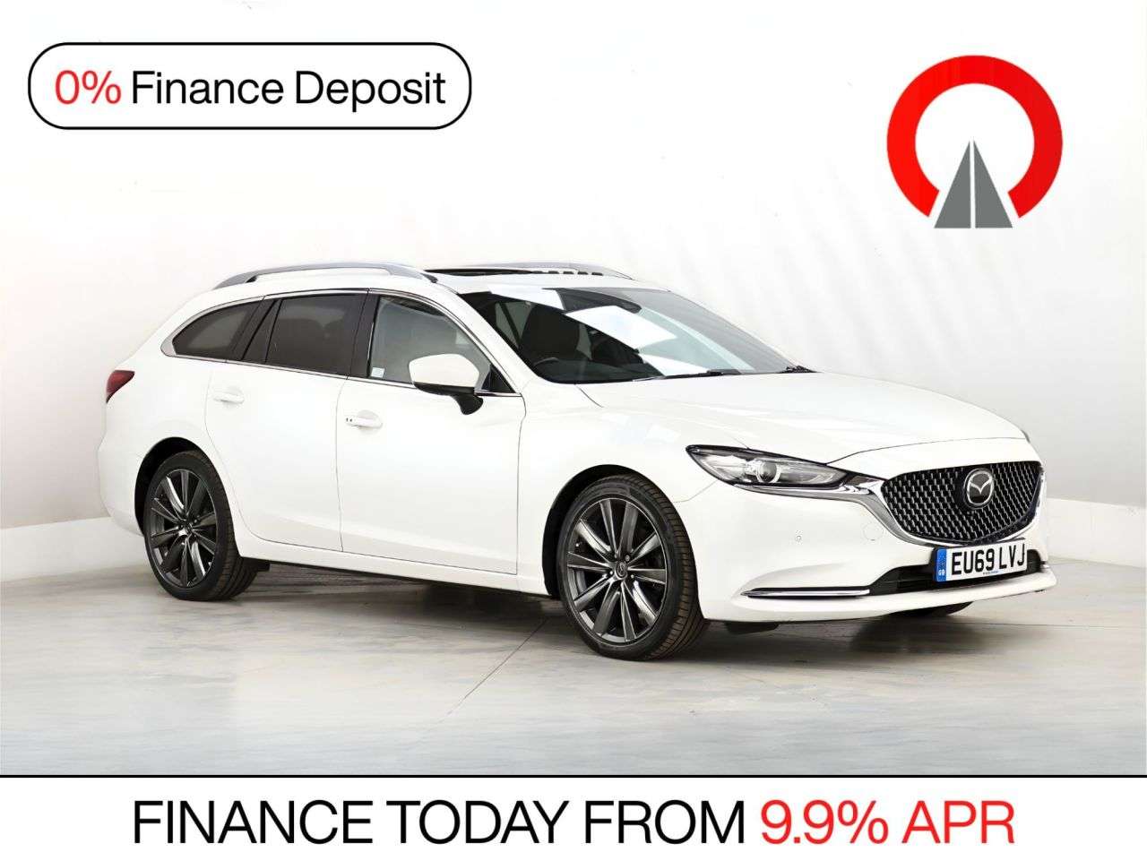 A 2019 MAZDA MAZDA6 2.2 SKYACTIV-D GT Sport Nav+ Tourer 5dr Diesel Manual Euro 6 (s/s) (184 ps) A 2019 MAZDA MAZDA6 2.2 SKYACTIV-D GT Sport Nav+ Tourer 5dr Diesel Manual Euro 6 (s/s) (184 ps)