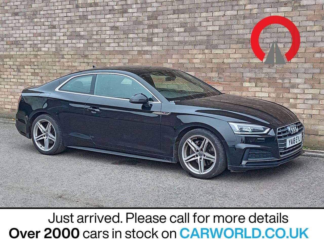 A 2018 AUDI A5 2.0 TDI S line Coupe 2dr Diesel S Tronic Euro 6 (s/s) (190 ps) A 2018 AUDI A5 2.0 TDI S line Coupe 2dr Diesel S Tronic Euro 6 (s/s) (190 ps)