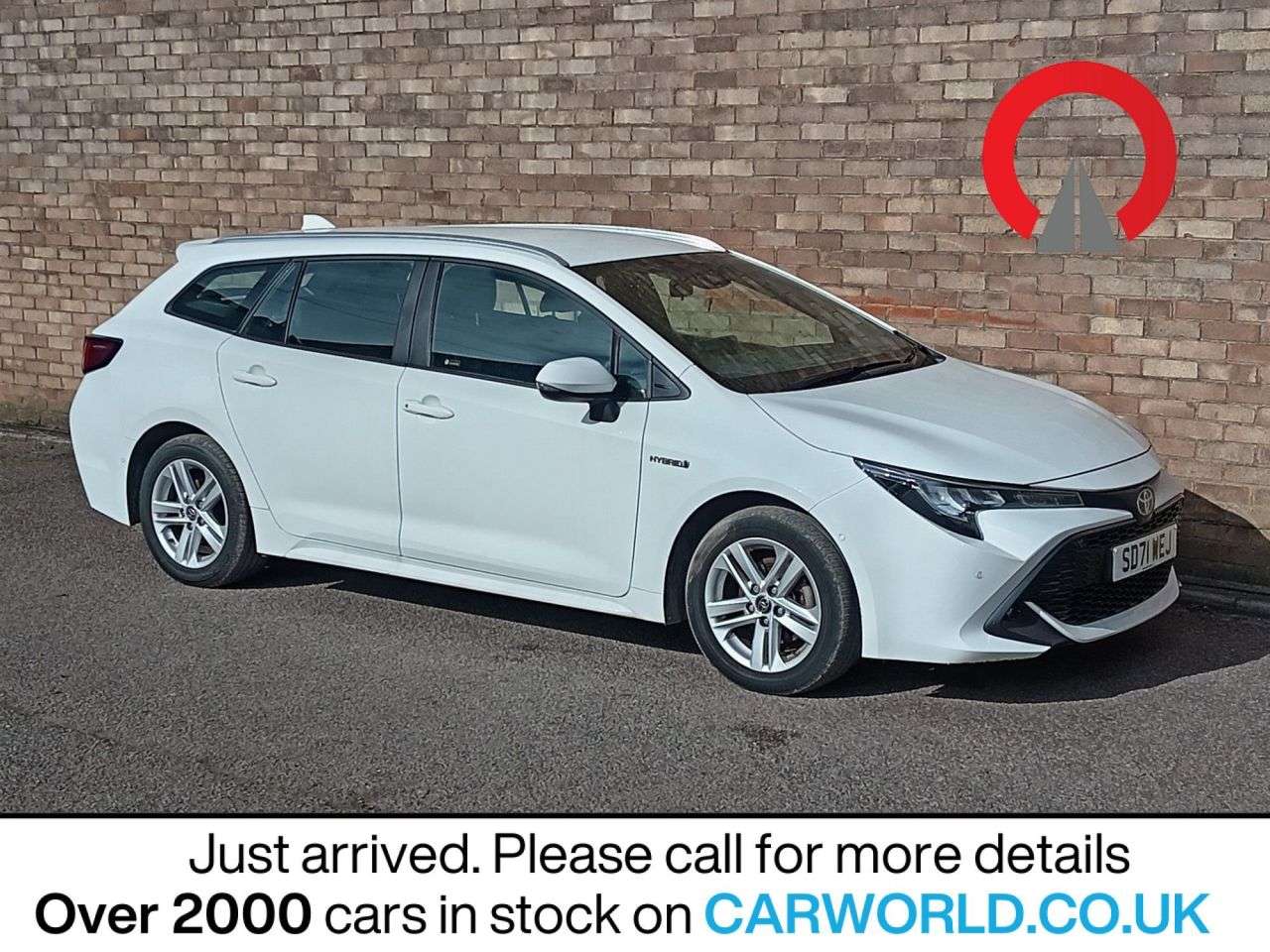 A 2021 TOYOTA COROLLA 1.8 VVT-h GPF Icon Tech Touring Sports 5dr Petrol Hybrid CVT Euro 6 (s/s) ( A 2021 TOYOTA COROLLA 1.8 VVT-h GPF Icon Tech Touring Sports 5dr Petrol Hybrid CVT Euro 6 (s/s) (