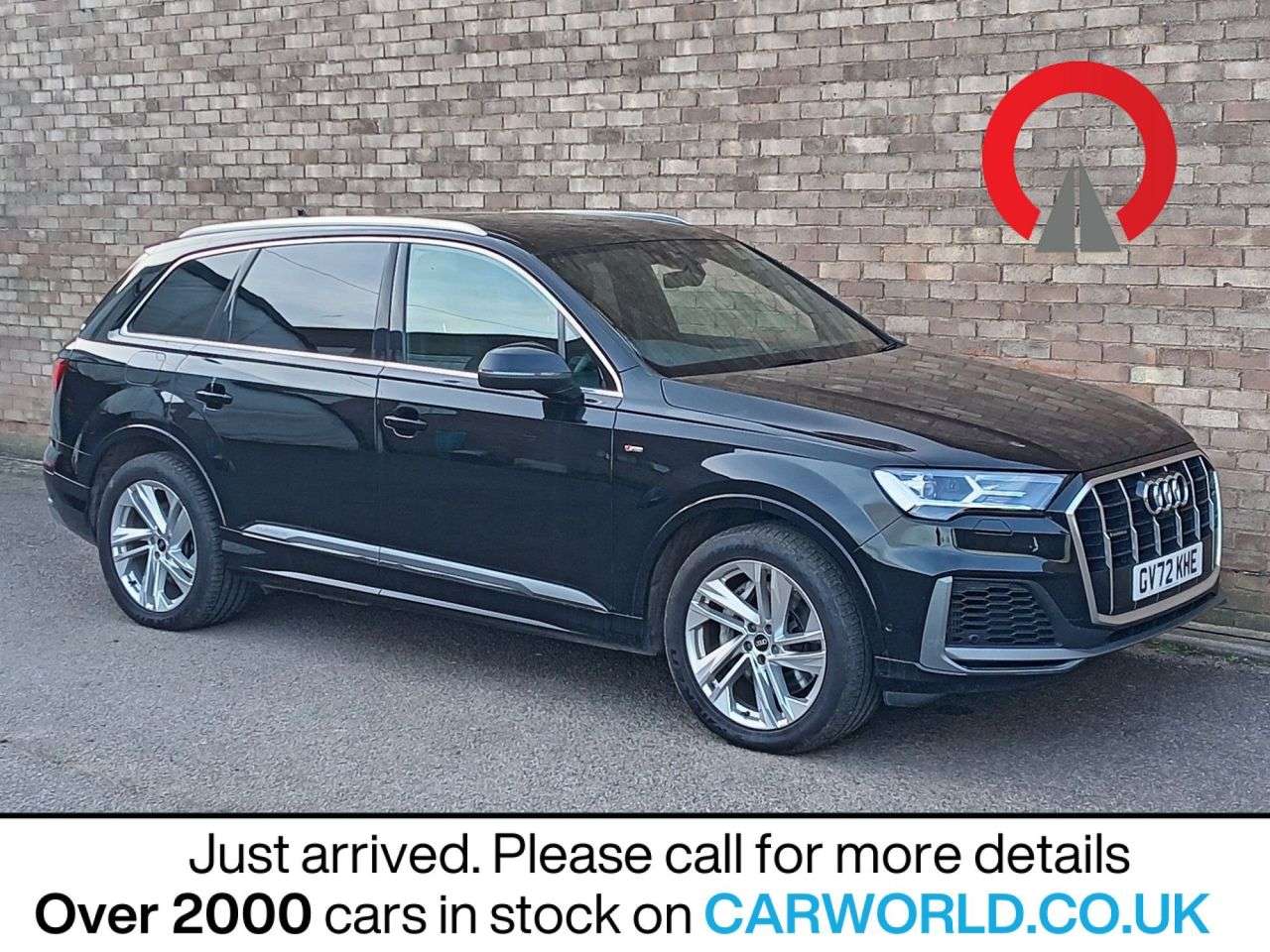 A 2022 AUDI Q7 3.0 TFSI V6 55 S line SUV 5dr Petrol Tiptronic quattro Euro 6 (s/s) (340 ps A 2022 AUDI Q7 3.0 TFSI V6 55 S line SUV 5dr Petrol Tiptronic quattro Euro 6 (s/s) (340 ps