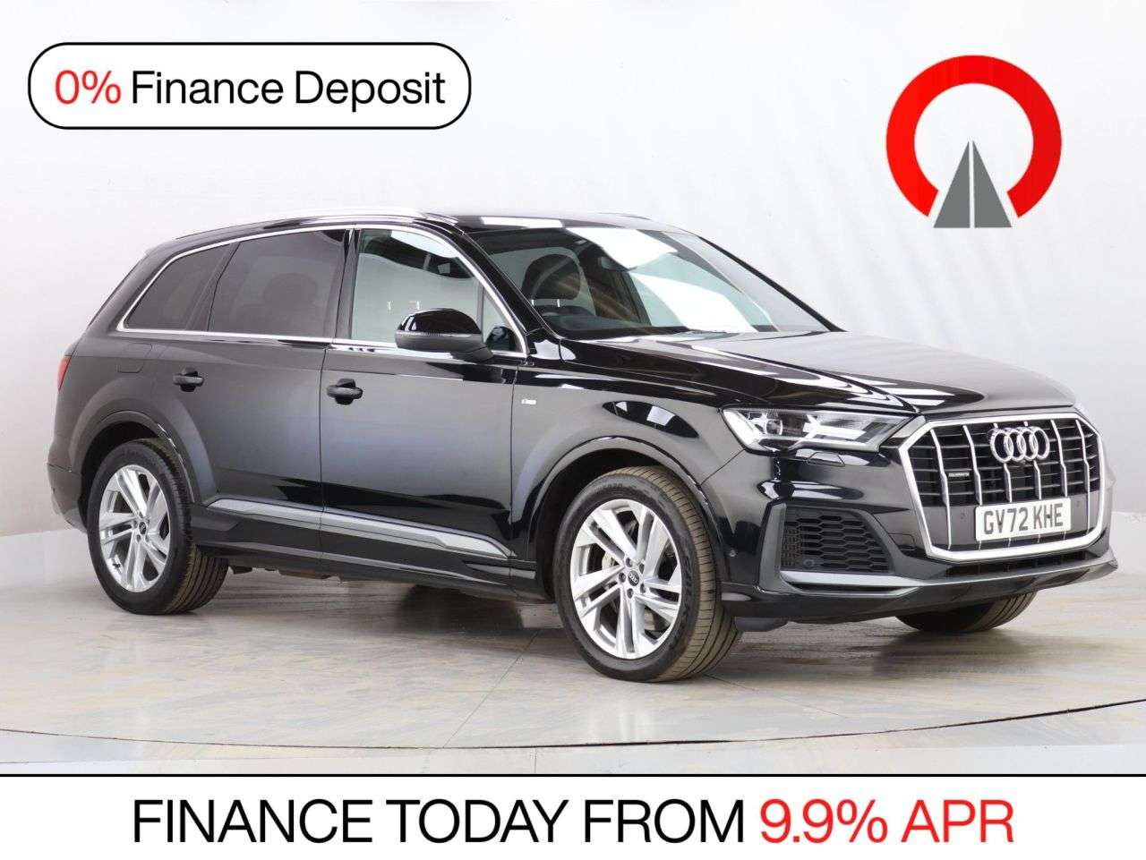 A 2022 AUDI Q7 3.0 TFSI V6 55 S line SUV 5dr Petrol Tiptronic quattro Euro 6 (s/s) (340 ps A 2022 AUDI Q7 3.0 TFSI V6 55 S line SUV 5dr Petrol Tiptronic quattro Euro 6 (s/s) (340 ps