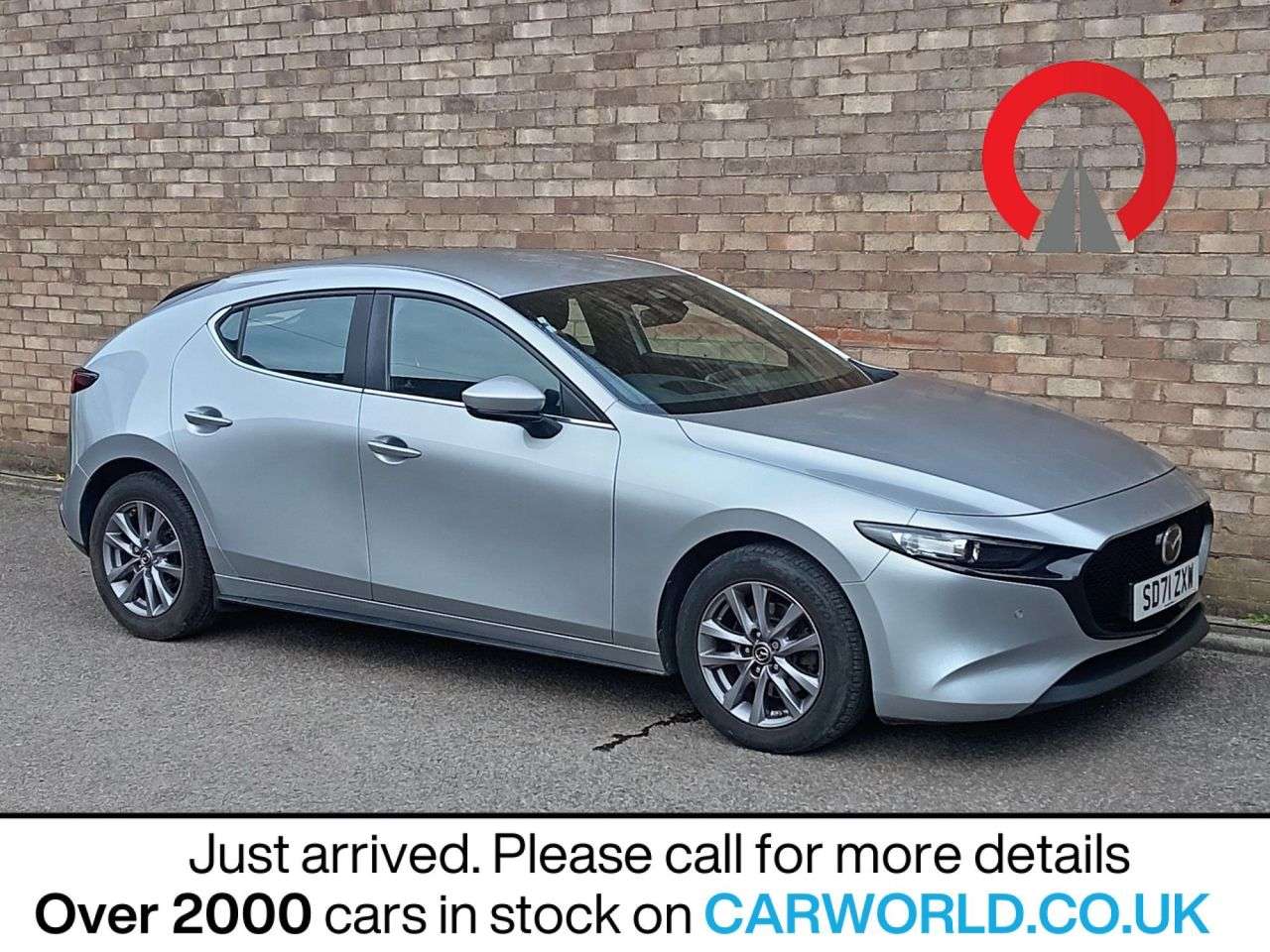 A 2021 MAZDA MAZDA3 2.0 e-SKYACTIV-G MHEV SE-L Lux Hatchback 5dr Petrol Manual Euro 6 (s/s) (12 A 2021 MAZDA MAZDA3 2.0 e-SKYACTIV-G MHEV SE-L Lux Hatchback 5dr Petrol Manual Euro 6 (s/s) (12