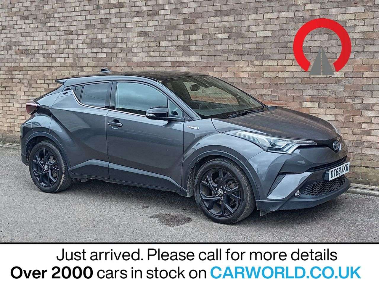 A 2019 TOYOTA C-HR 1.8 VVT-h Dynamic SUV 5dr Petrol Hybrid CVT Euro 6 (s/s) (122 ps) A 2019 TOYOTA C-HR 1.8 VVT-h Dynamic SUV 5dr Petrol Hybrid CVT Euro 6 (s/s) (122 ps)