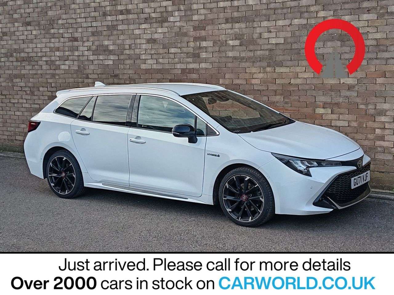 A 2021 TOYOTA COROLLA 2.0 VVT-h GPF GR SPORT Touring Sports 5dr Petrol Hybrid CVT Euro 6 (s/s) (1 A 2021 TOYOTA COROLLA 2.0 VVT-h GPF GR SPORT Touring Sports 5dr Petrol Hybrid CVT Euro 6 (s/s) (1