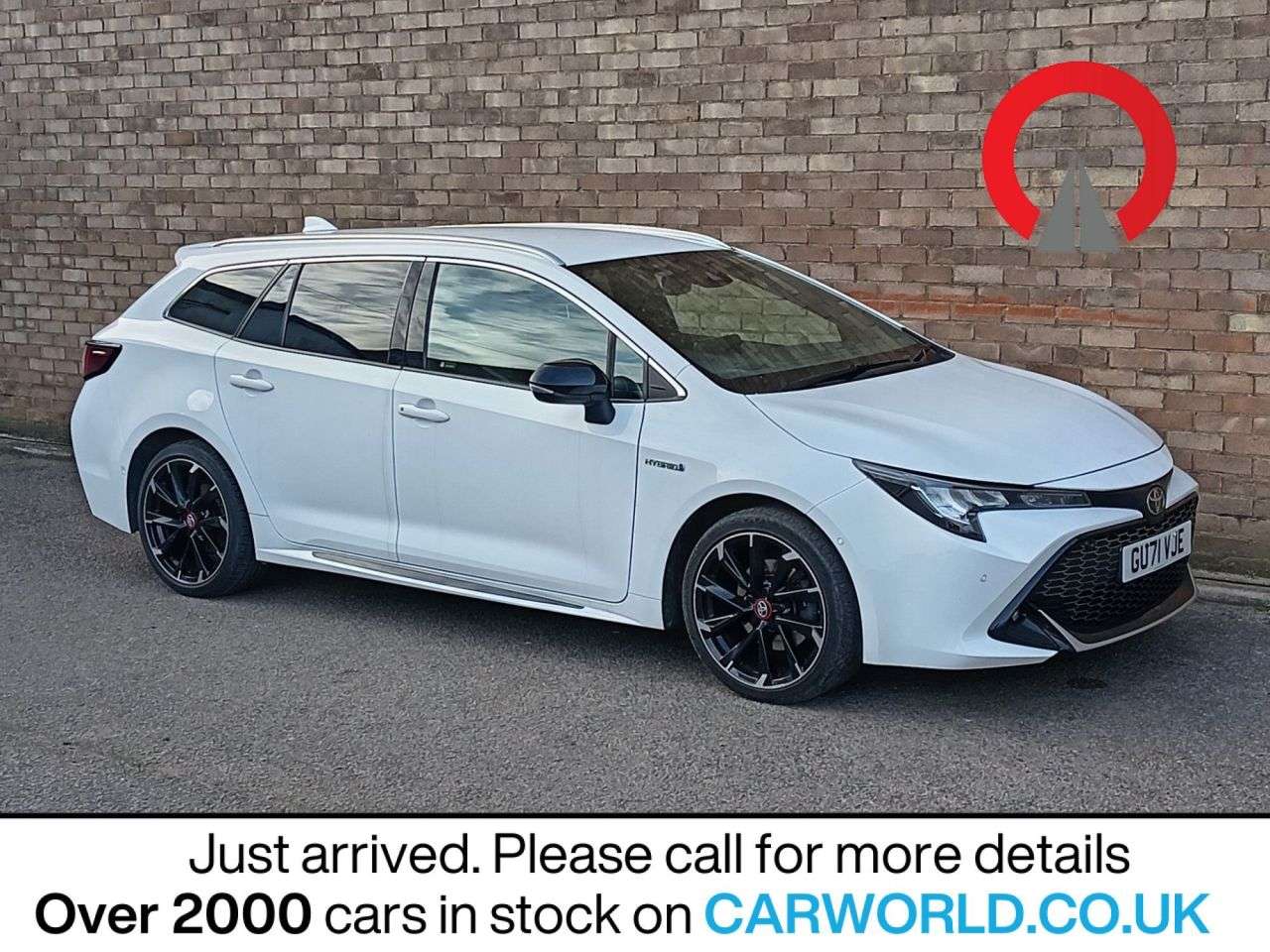 A 2021 TOYOTA COROLLA 2.0 VVT-h GPF GR SPORT Touring Sports 5dr Petrol Hybrid CVT Euro 6 (s/s) (1 A 2021 TOYOTA COROLLA 2.0 VVT-h GPF GR SPORT Touring Sports 5dr Petrol Hybrid CVT Euro 6 (s/s) (1