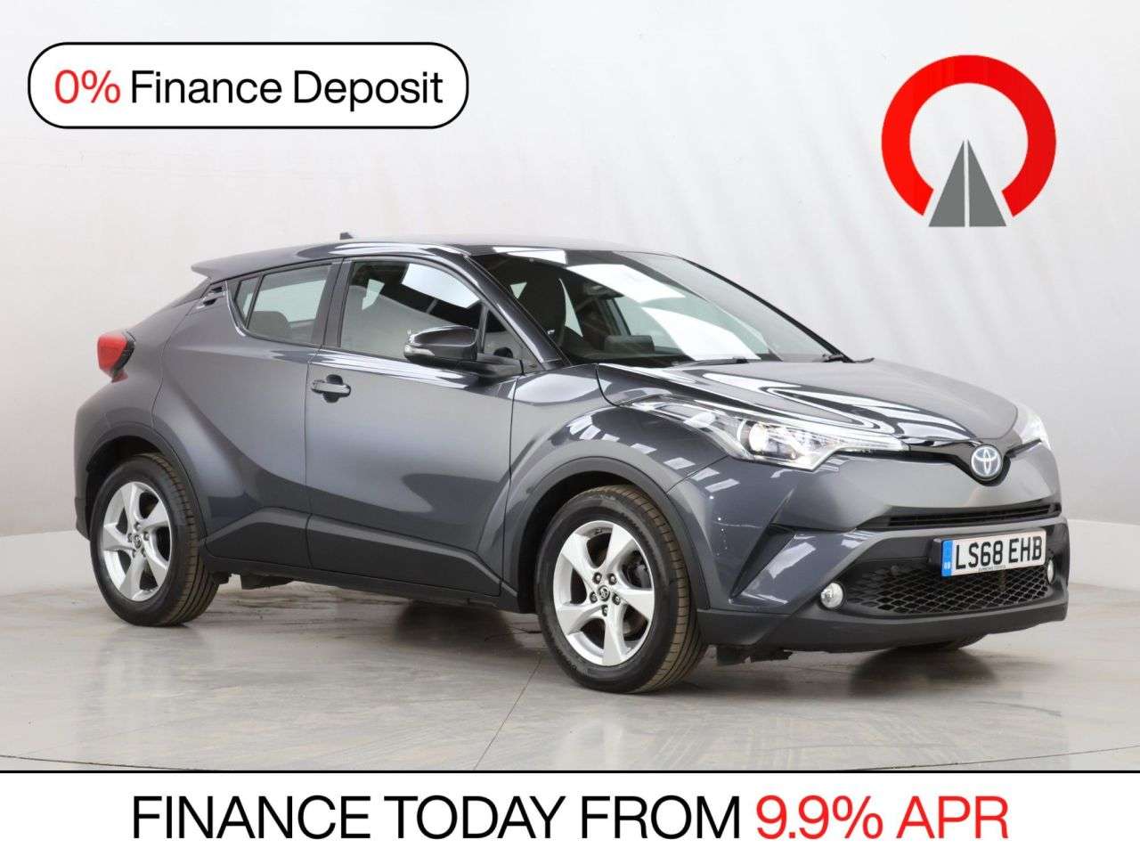 A 2018 TOYOTA C-HR 1.8 VVT-h Icon SUV 5dr Petrol Hybrid CVT Euro 6 (s/s) (122 ps) A 2018 TOYOTA C-HR 1.8 VVT-h Icon SUV 5dr Petrol Hybrid CVT Euro 6 (s/s) (122 ps)