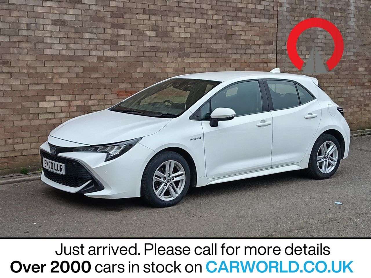 A 2020 TOYOTA COROLLA 1.8 VVT-h Icon Tech Hatchback 5dr Petrol Hybrid CVT Euro 6 (s/s) (122 ps) A 2020 TOYOTA COROLLA 1.8 VVT-h Icon Tech Hatchback 5dr Petrol Hybrid CVT Euro 6 (s/s) (122 ps)