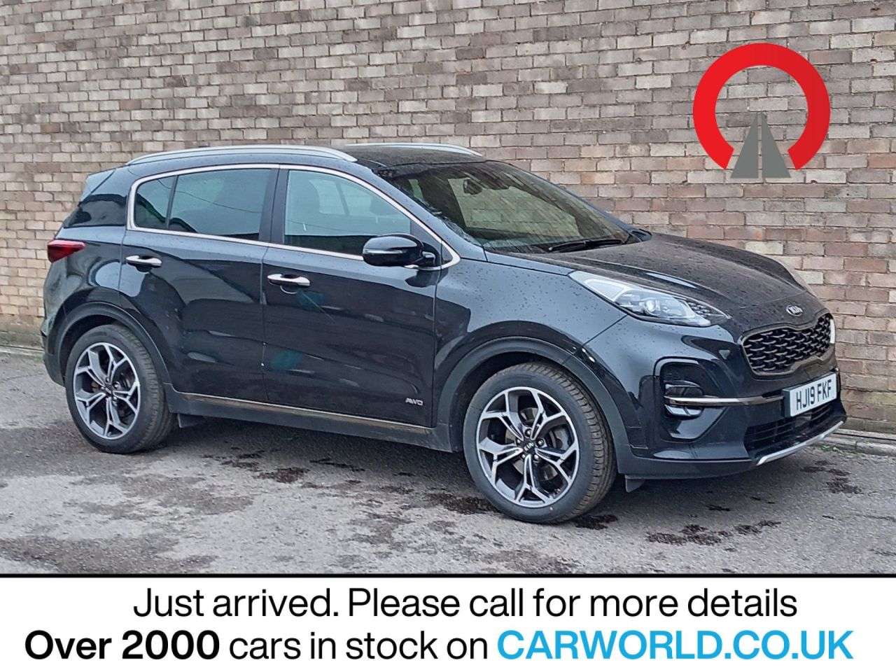 A 2019 KIA SPORTAGE 1.6 T-GDi GT-Line S SUV 5dr Petrol DCT AWD Euro 6 (s/s) (174 bhp) A 2019 KIA SPORTAGE 1.6 T-GDi GT-Line S SUV 5dr Petrol DCT AWD Euro 6 (s/s) (174 bhp)