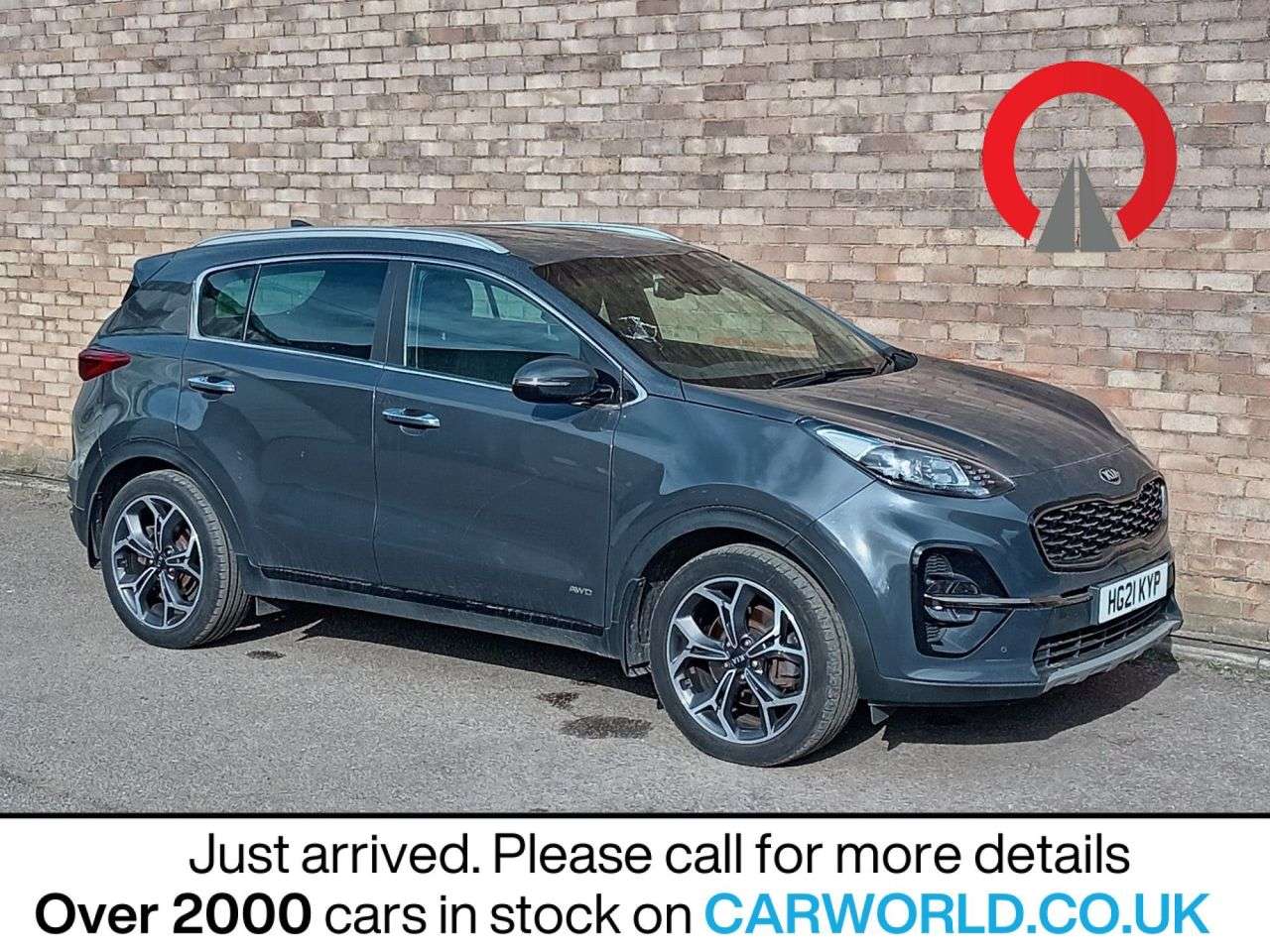 A 2021 KIA SPORTAGE 1.6 CRDi MHEV GT-Line SUV 5dr Diesel Hybrid DCT AWD Euro 6 (s/s) (134 bhp) A 2021 KIA SPORTAGE 1.6 CRDi MHEV GT-Line SUV 5dr Diesel Hybrid DCT AWD Euro 6 (s/s) (134 bhp)