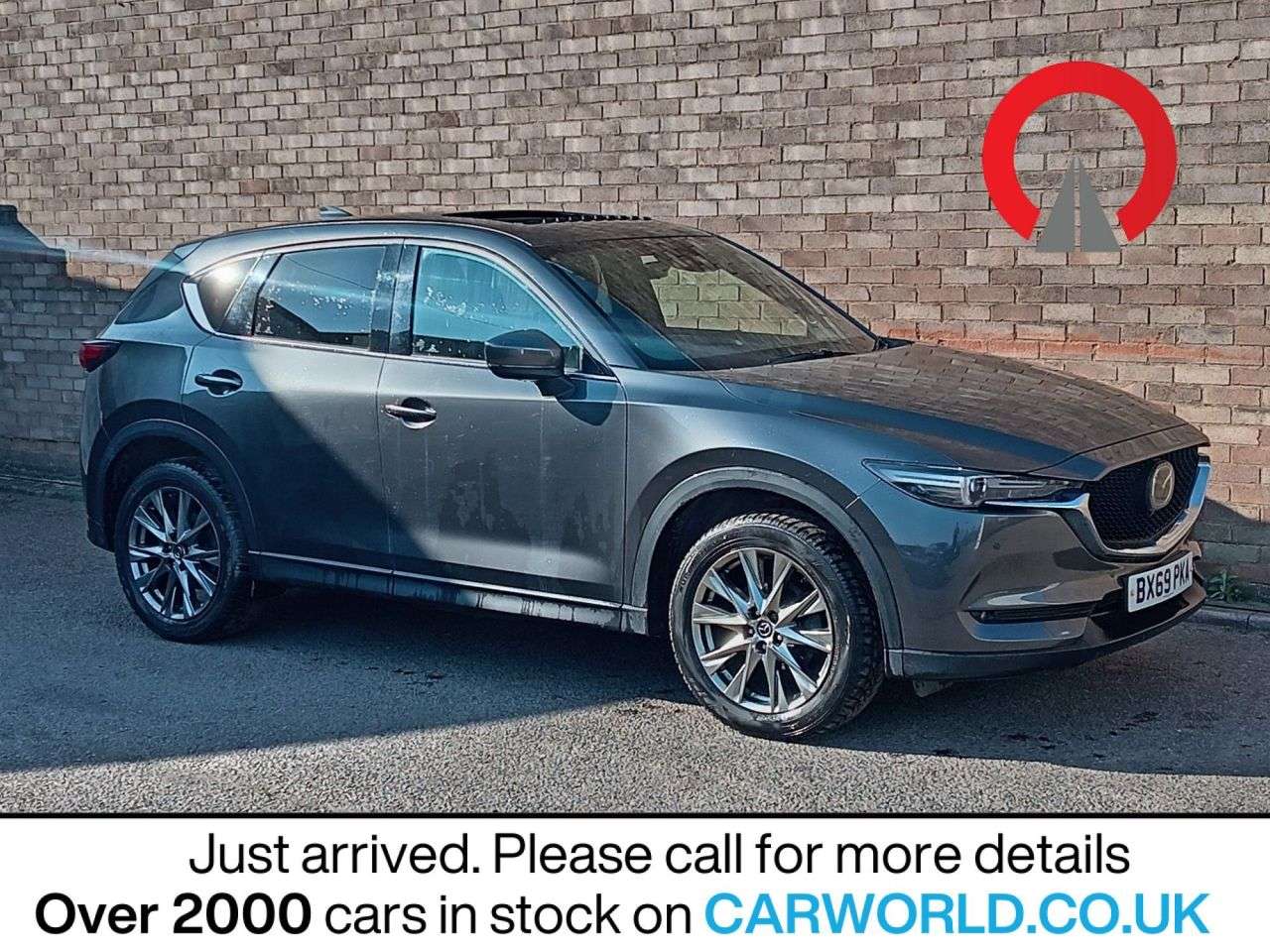 A 2019 MAZDA CX-5 2.2 SKYACTIV-D GT Sport Nav+ SUV 5dr Diesel Manual 4WD Euro 6 (s/s) (184 ps A 2019 MAZDA CX-5 2.2 SKYACTIV-D GT Sport Nav+ SUV 5dr Diesel Manual 4WD Euro 6 (s/s) (184 ps