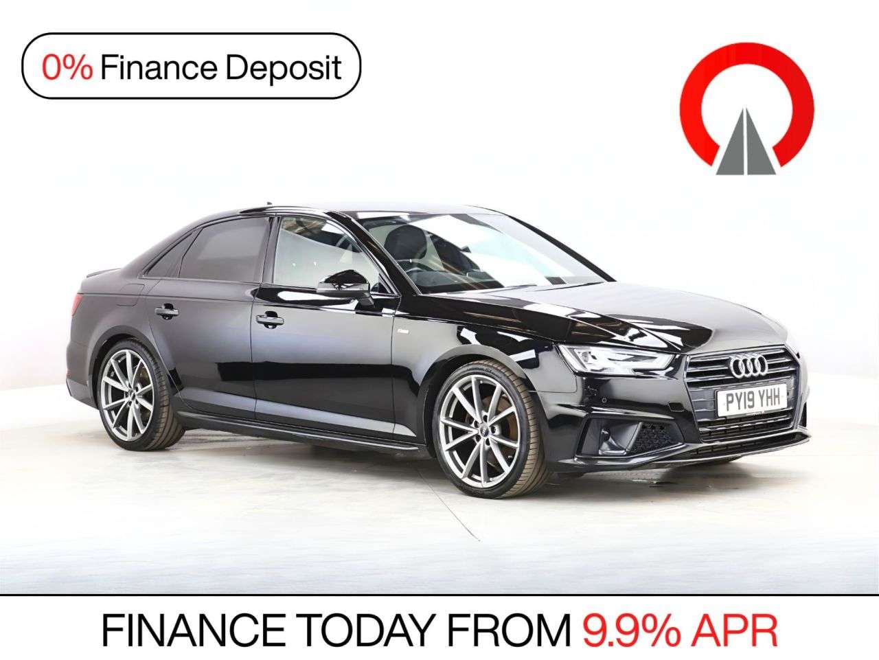 A 2019 AUDI A4 2.0 TFSI 40 Black Edition Saloon 4dr Petrol S Tronic Euro 6 (s/s) (190 ps) A 2019 AUDI A4 2.0 TFSI 40 Black Edition Saloon 4dr Petrol S Tronic Euro 6 (s/s) (190 ps)
