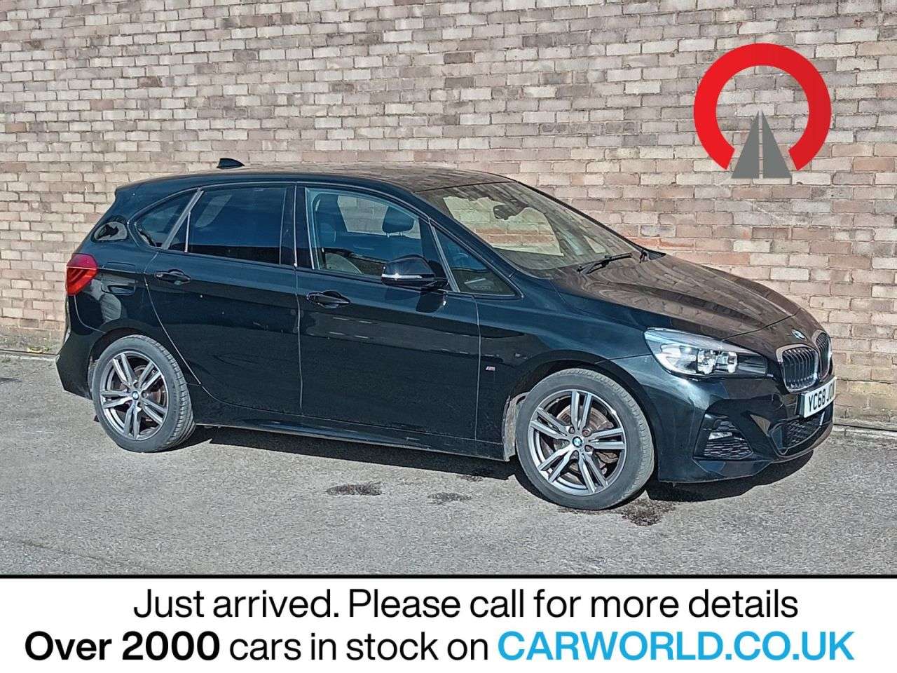 A 2019 BMW 2 SERIES ACTIVE TOURER 2.0 220i GPF M Sport MPV 5dr Petrol DCT Euro 6 (s/s) (192 ps) A 2019 BMW 2 SERIES ACTIVE TOURER 2.0 220i GPF M Sport MPV 5dr Petrol DCT Euro 6 (s/s) (192 ps)