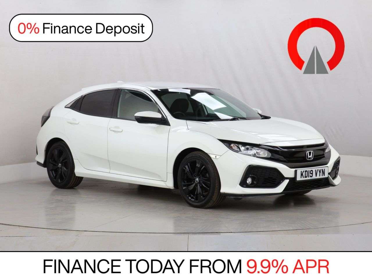 A 2019 HONDA CIVIC 1.0 VTEC Turbo SR Hatchback 5dr Petrol Manual Euro 6 (s/s) (126 ps) A 2019 HONDA CIVIC 1.0 VTEC Turbo SR Hatchback 5dr Petrol Manual Euro 6 (s/s) (126 ps)